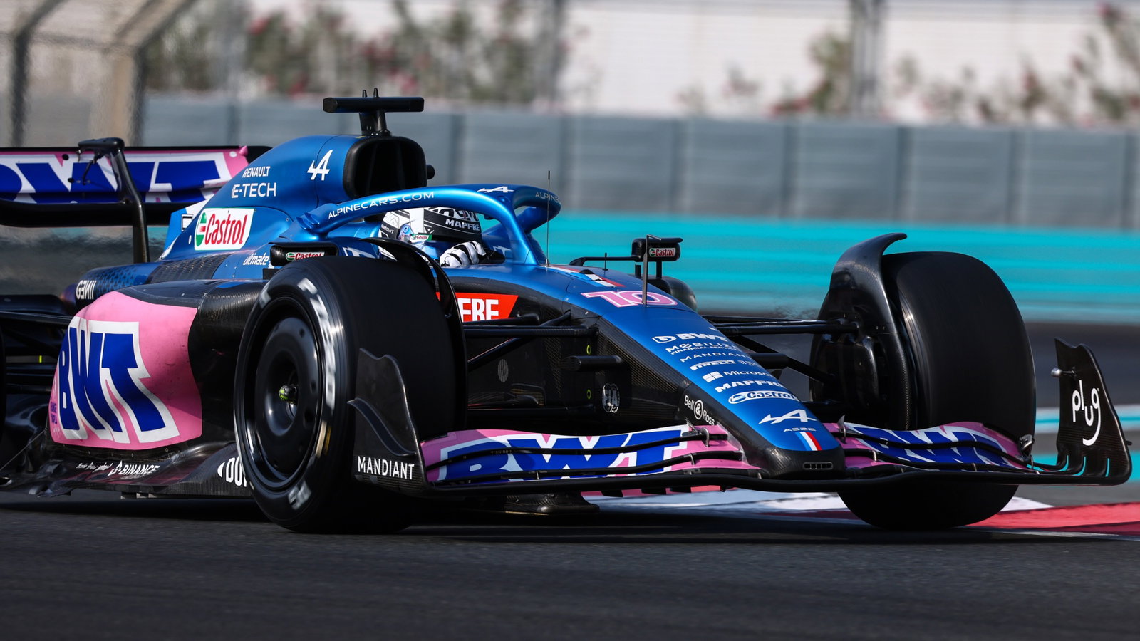 Pierre Gasly (FRA), Alpine F1 Team Formula 1 Testing, Yas Marina Circuit, Abu Dhabi, Tuesday.- www.xpbimages.com, EMail:
