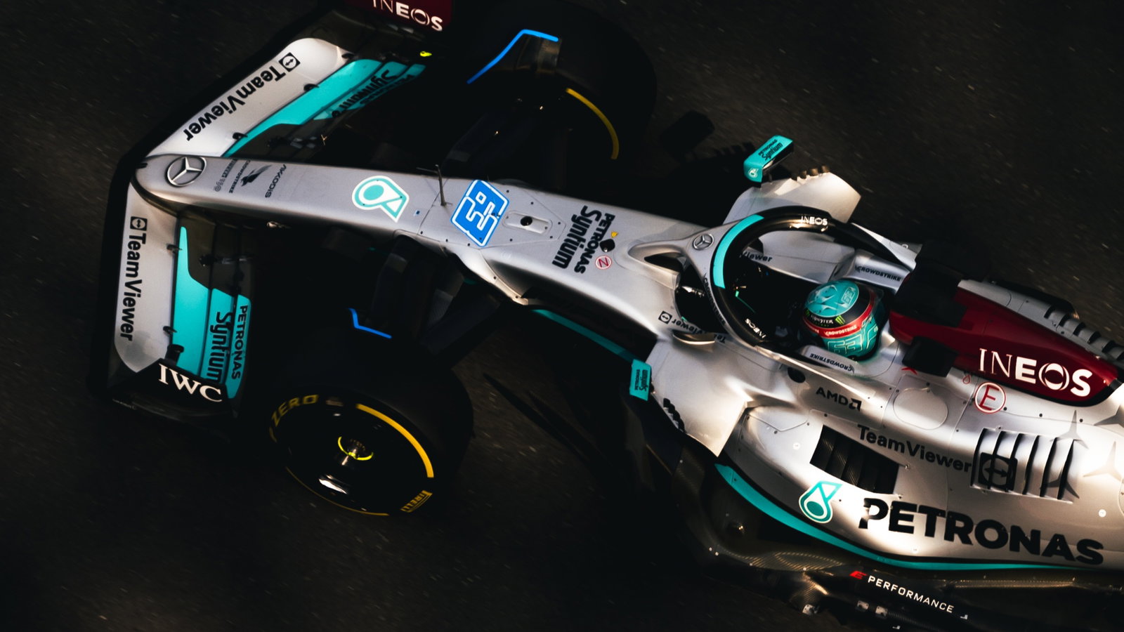 George Russell (GBR) Mercedes AMG F1 