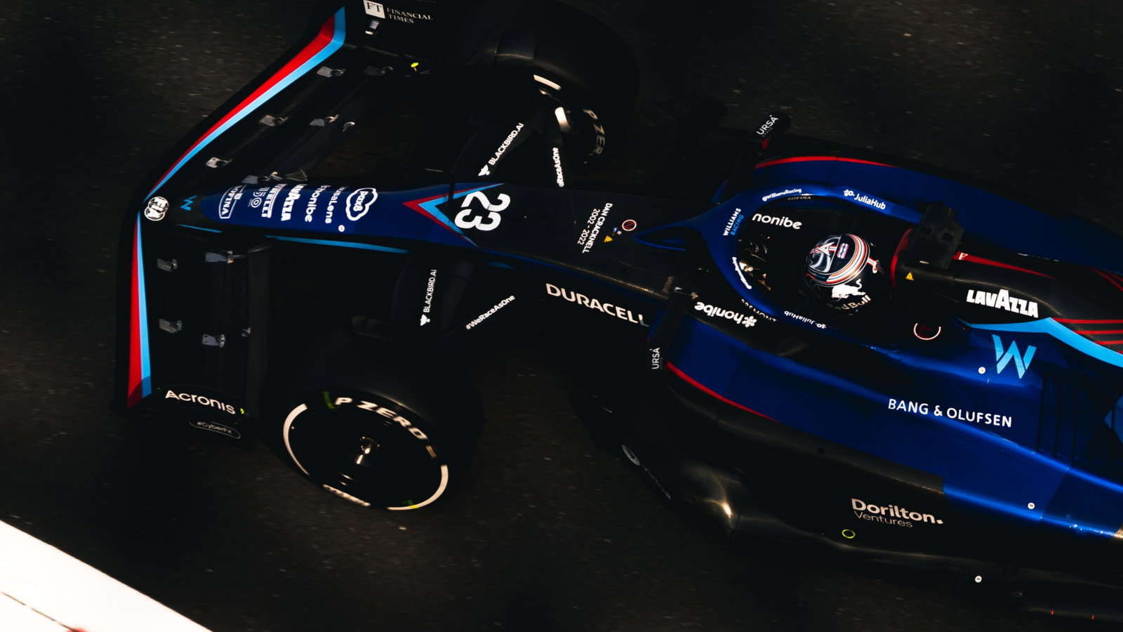 Alexander Albon (THA) Williams Racing FW44. Formula 1 Testing, Yas Marina Circuit, Abu Dhabi, Tuesday.
-