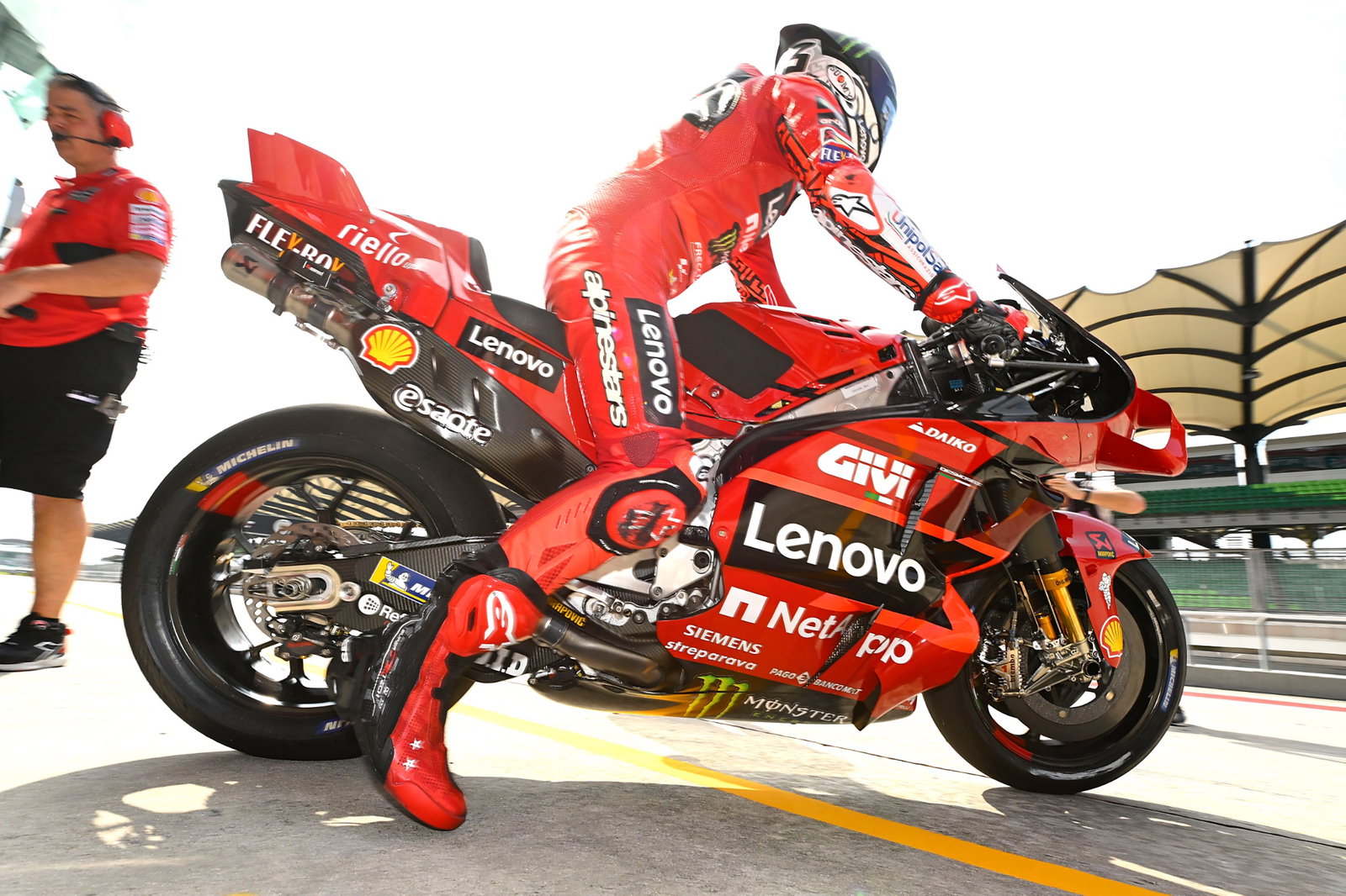 Francesco Bagnaia, Sepang MotoGP test, 10 February