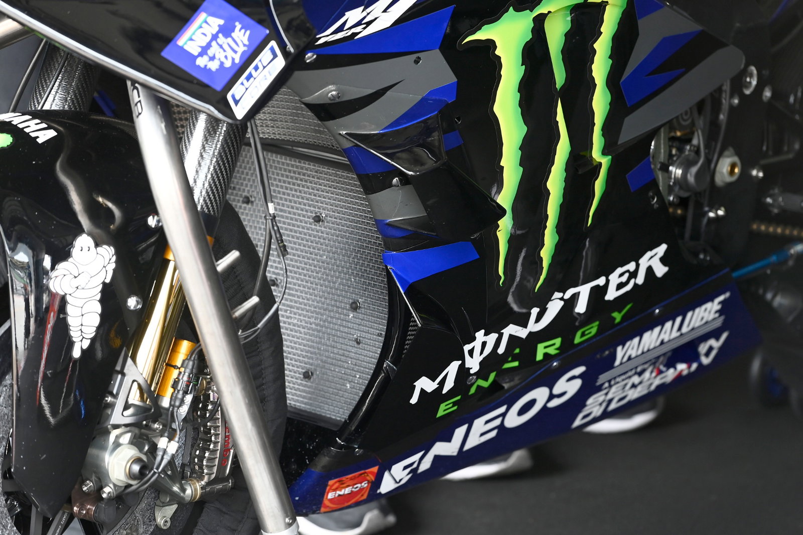 Yamaha bike, Sepang MotoGP test, 11 February