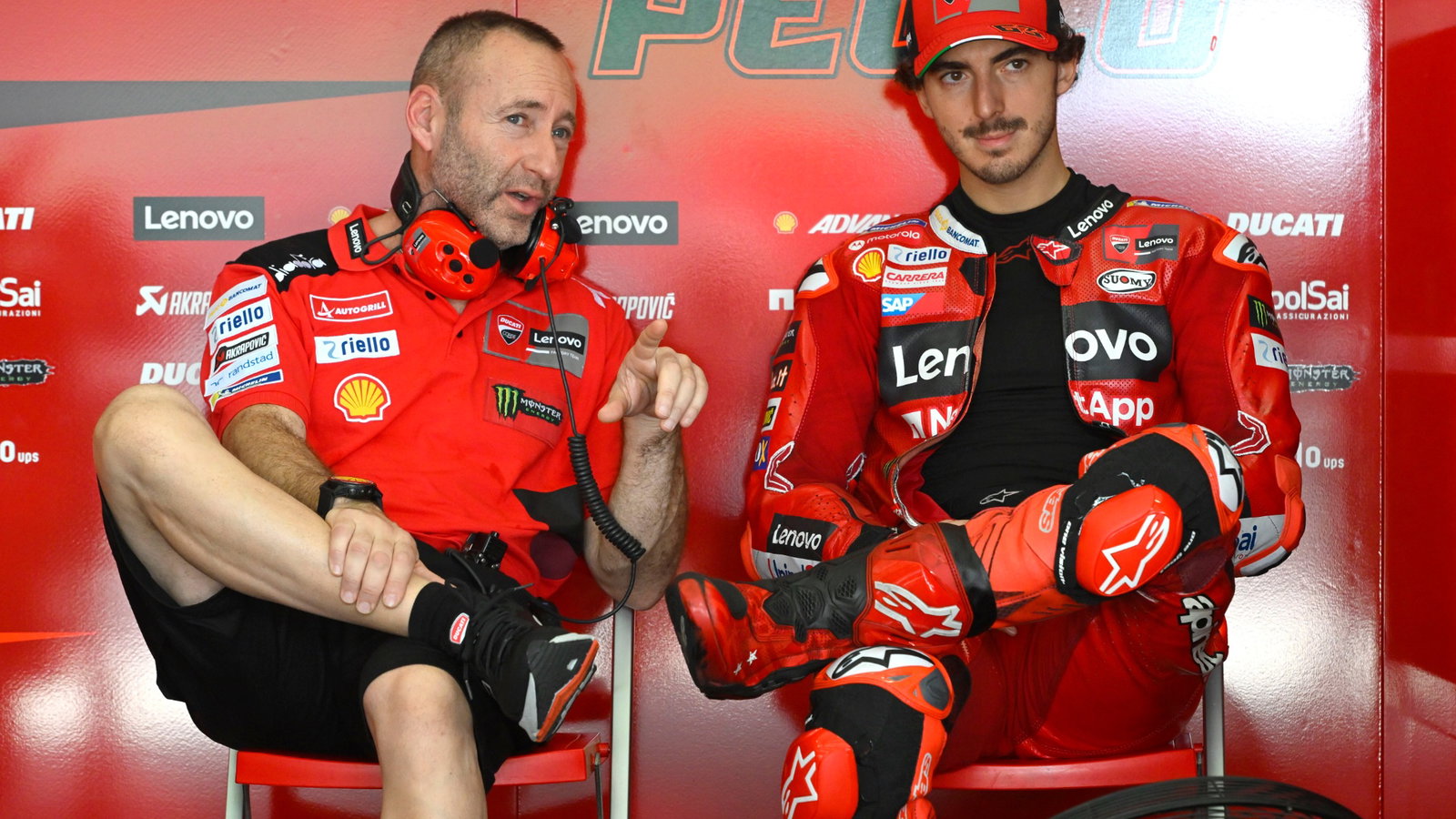 Francesco Bagnaia, Christian Gabbarini, Sepang MotoGP test, 12 February