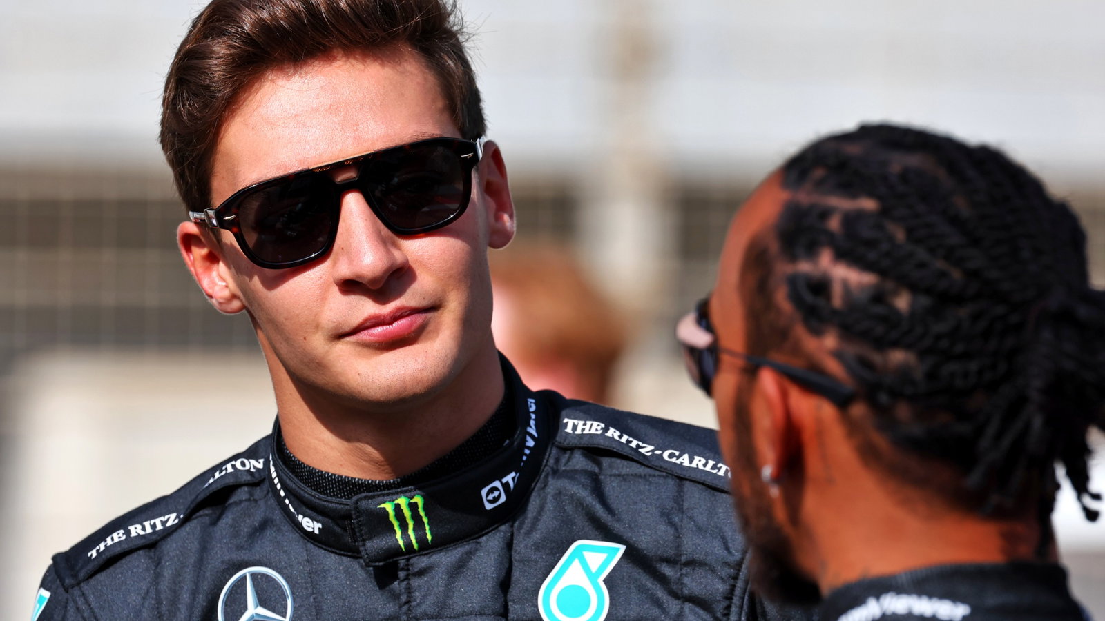 George Russell (GBR) Mercedes AM