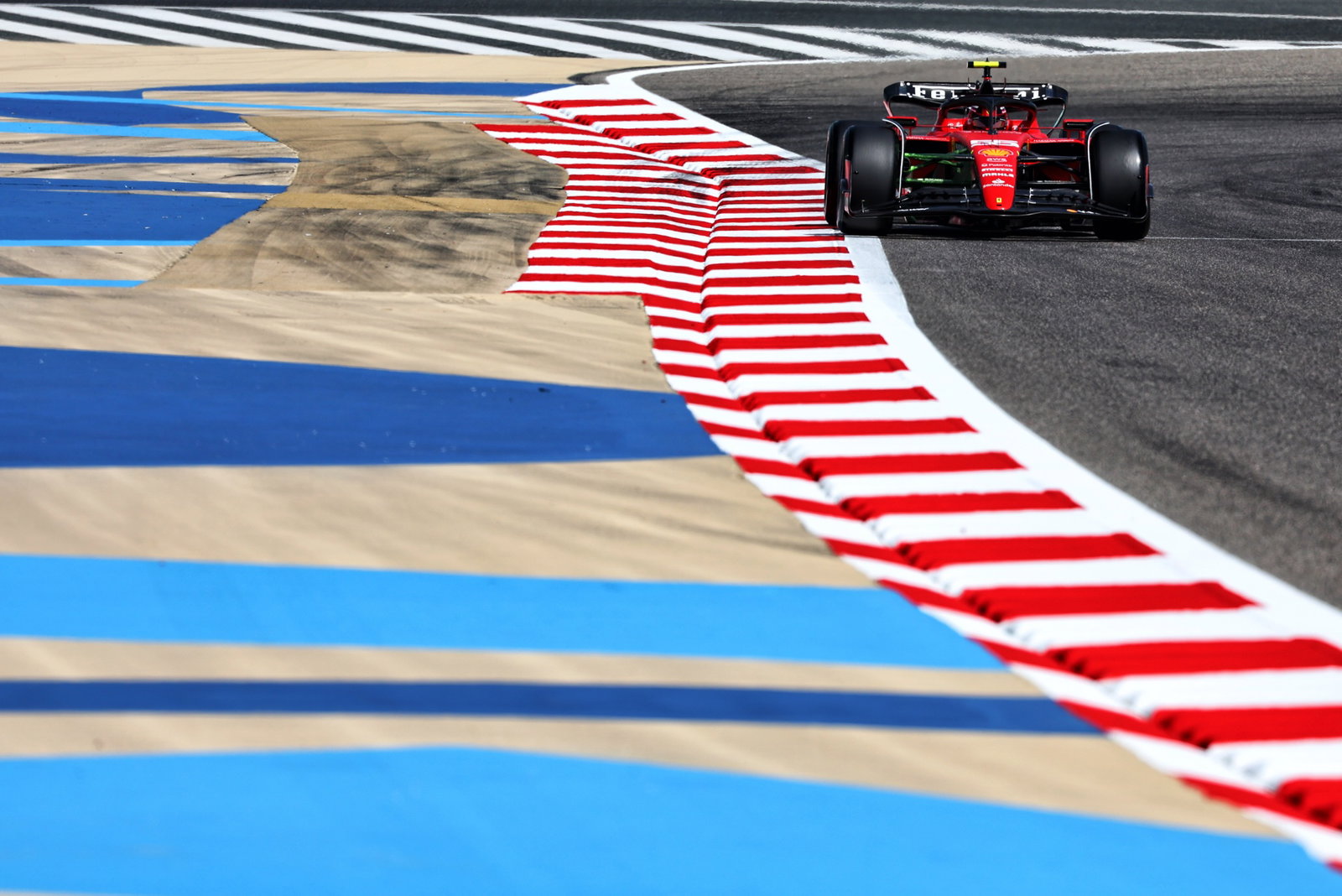 Carlos Sainz Jr (ESP) Ferrari SF-23. Formula 1 Testing, Sakhir, Bahrain, Day One.
- www.xpbimages.com, EMail: