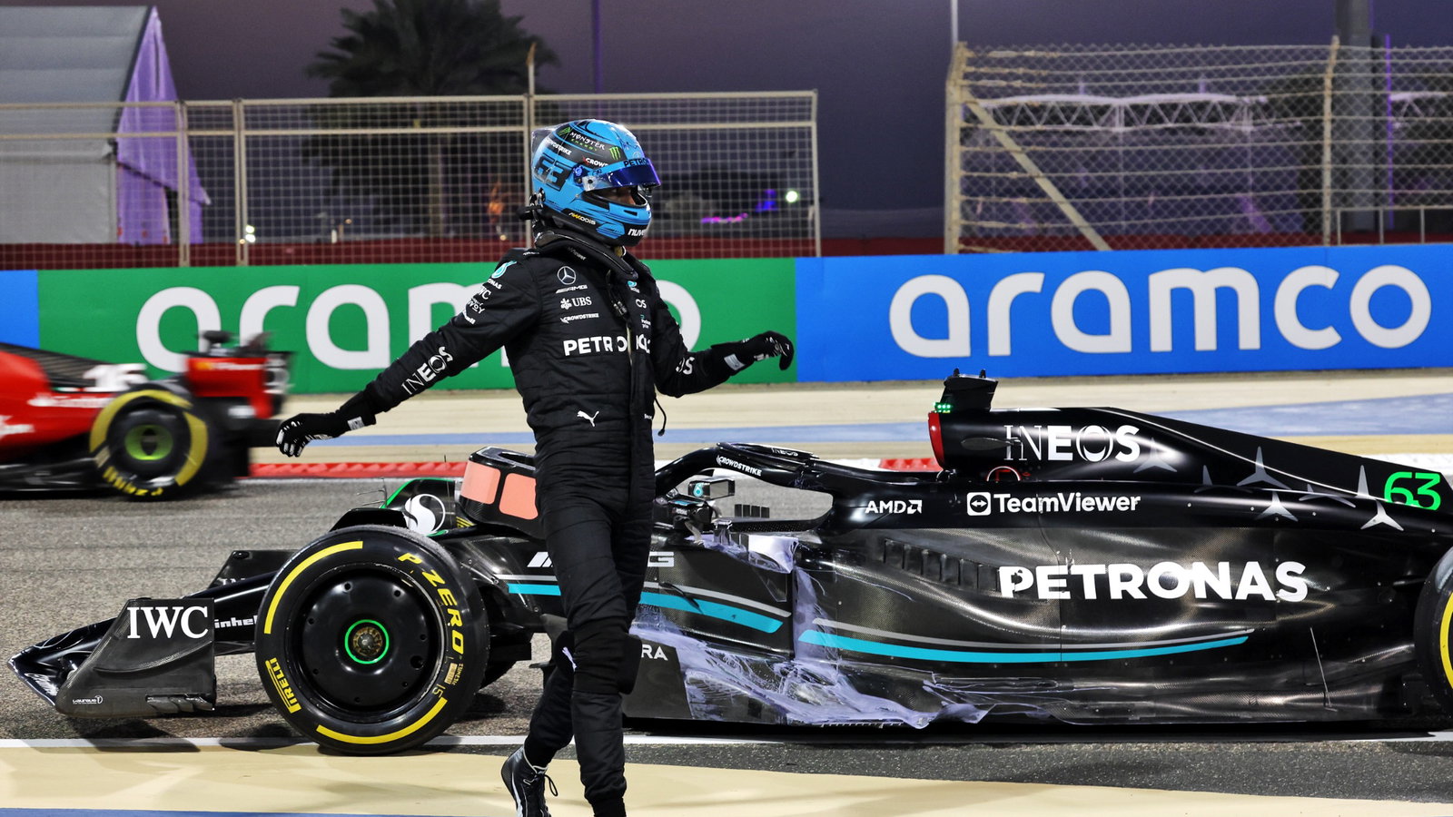 George Russell (GBR) Mercedes 