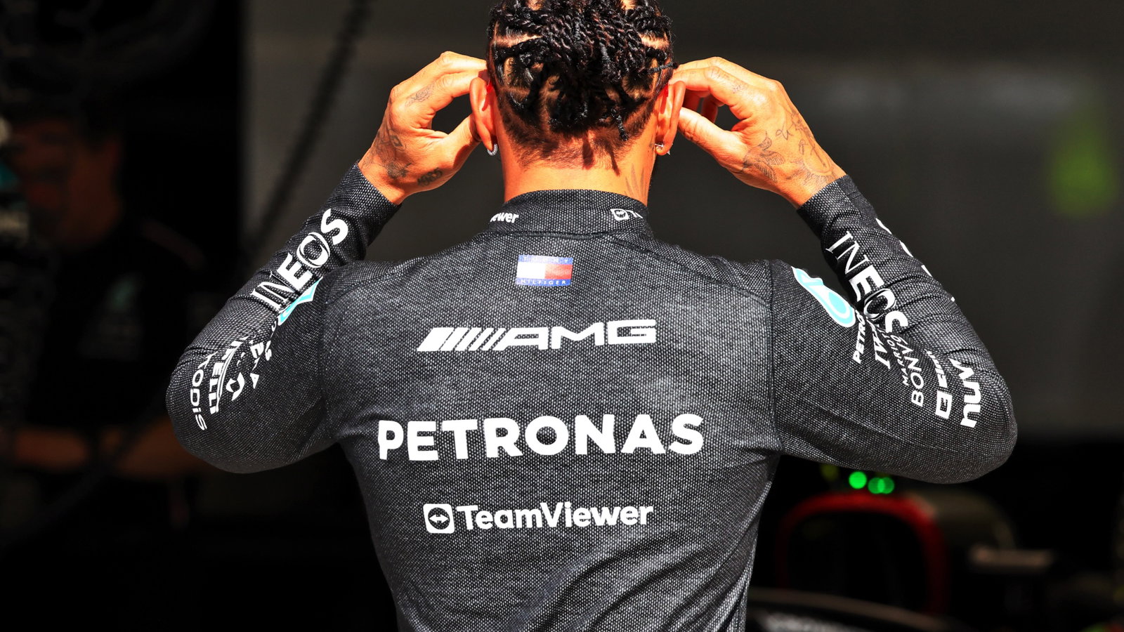 Lewis Hamilton (GBR) Mercedes AMG F1. Formula 1 World Championship, Rd 1, Bahrain Grand Prix, Sakhir, Bahrain, Preparation