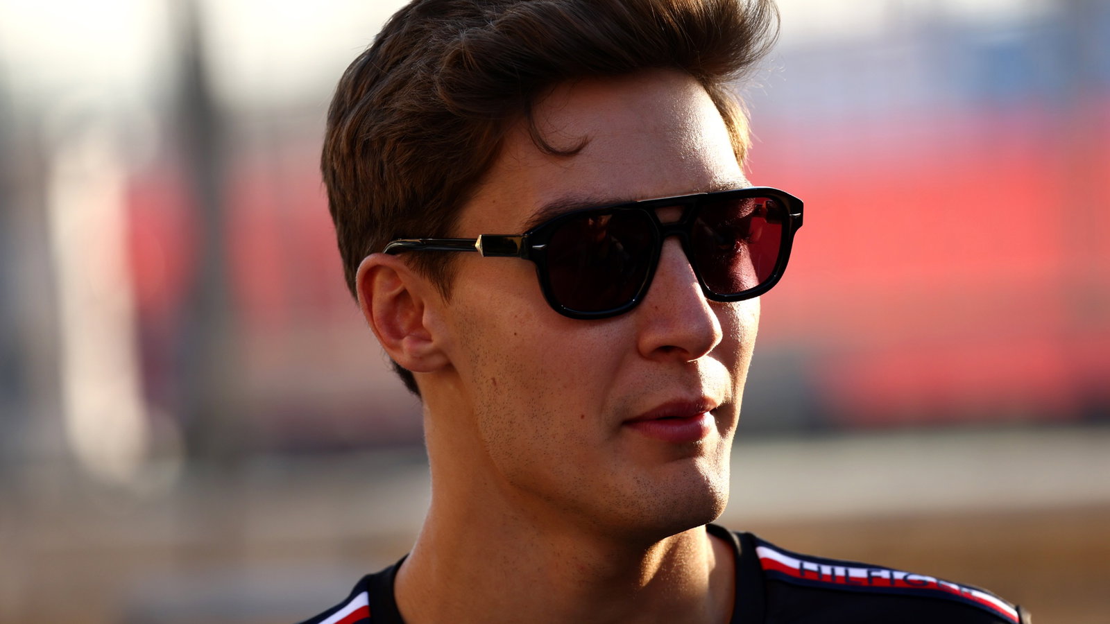 George Russell (GBR) Mercedes AMG F1. Formula 1 World Championship, Rd 1, Bahrain Grand Prix, Sakhir, Bahrain, Preparation