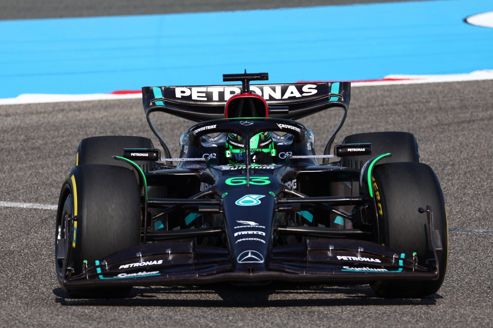 George Russell (GBR) Mercedes AMG F1 W14. Formula 1 World Championship, Rd 1, Bahrain Grand Prix, Sakhir, Bahrain,