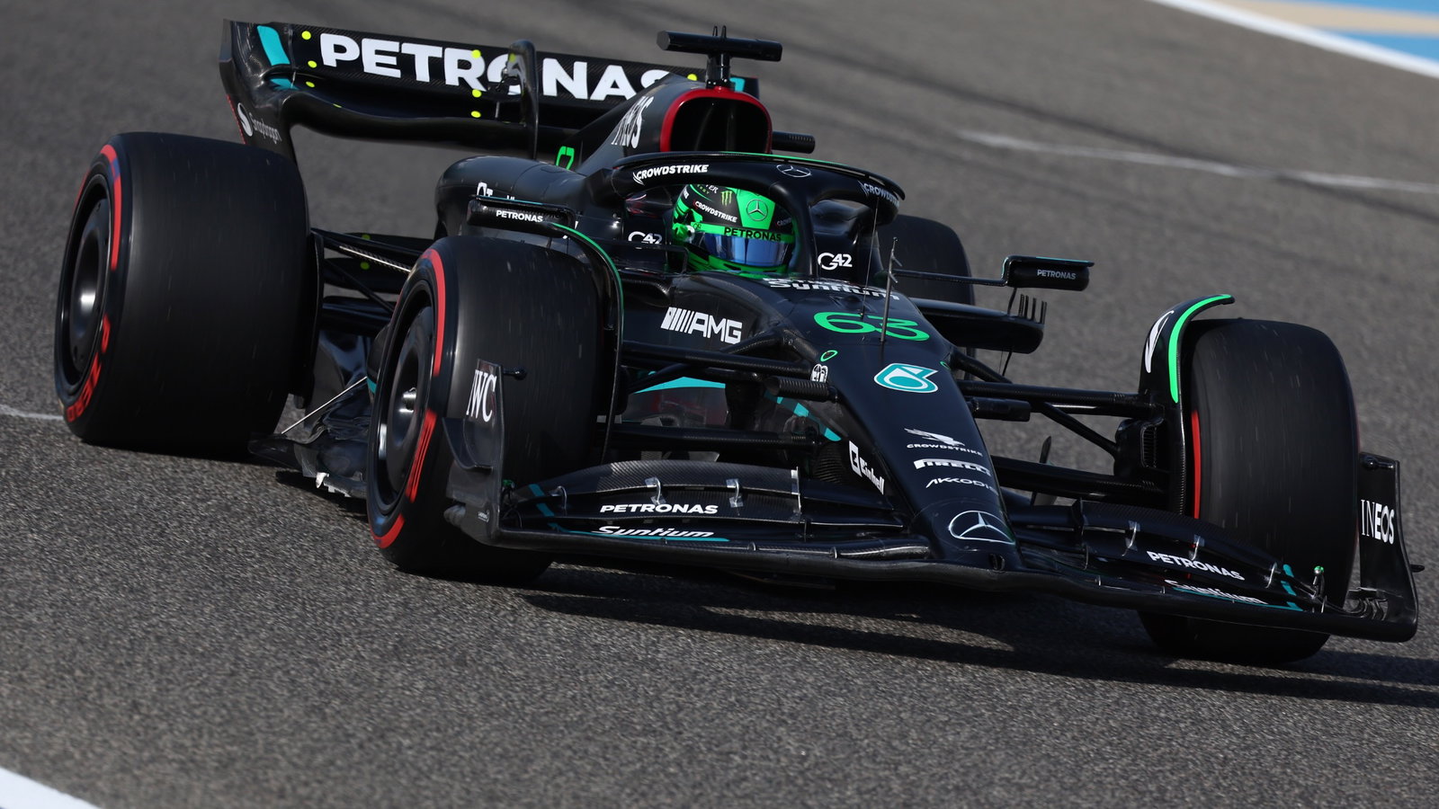 George Russell (GBR) Mercedes AMG F1 W14. Formula 1 World Championship, Rd 1, Bahrain Grand Prix, Sakhir, Bahrain,