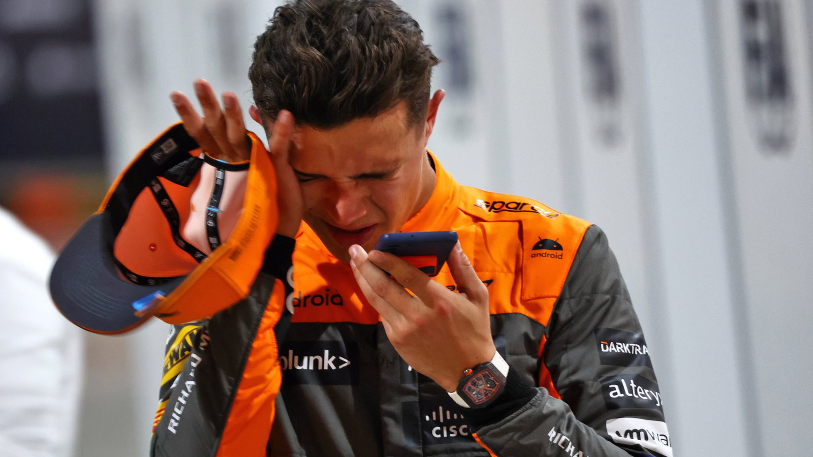 Lando Norris (GBR) McLaren. Formula 1 World Championship, Rd 1, Bahrain Grand Prix, Sakhir, Bahrain, Qualifying Day. -