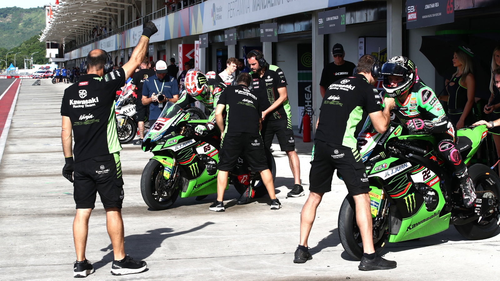 Jonathan Rea, Alex Lowes, Kawasaki WorldSBK 2023