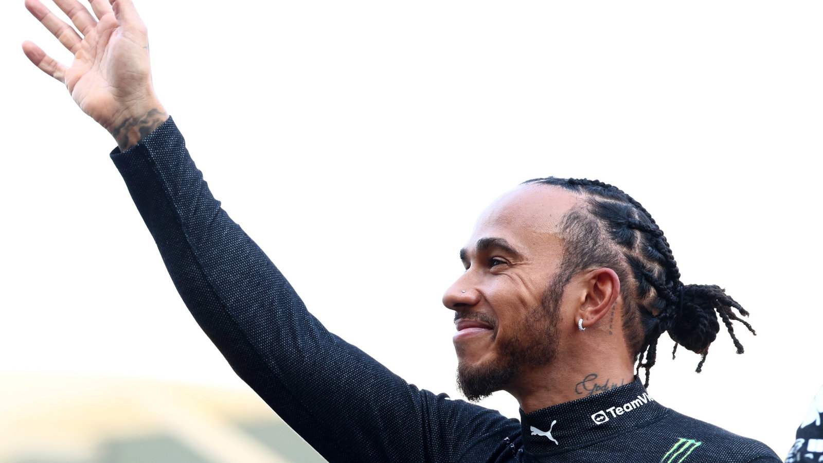 Lewis Hamilton (GBR) Mercedes AMG F1 on the drivers' parade. Formula 1 World Championship, Rd 1, Bahrain Grand Prix,