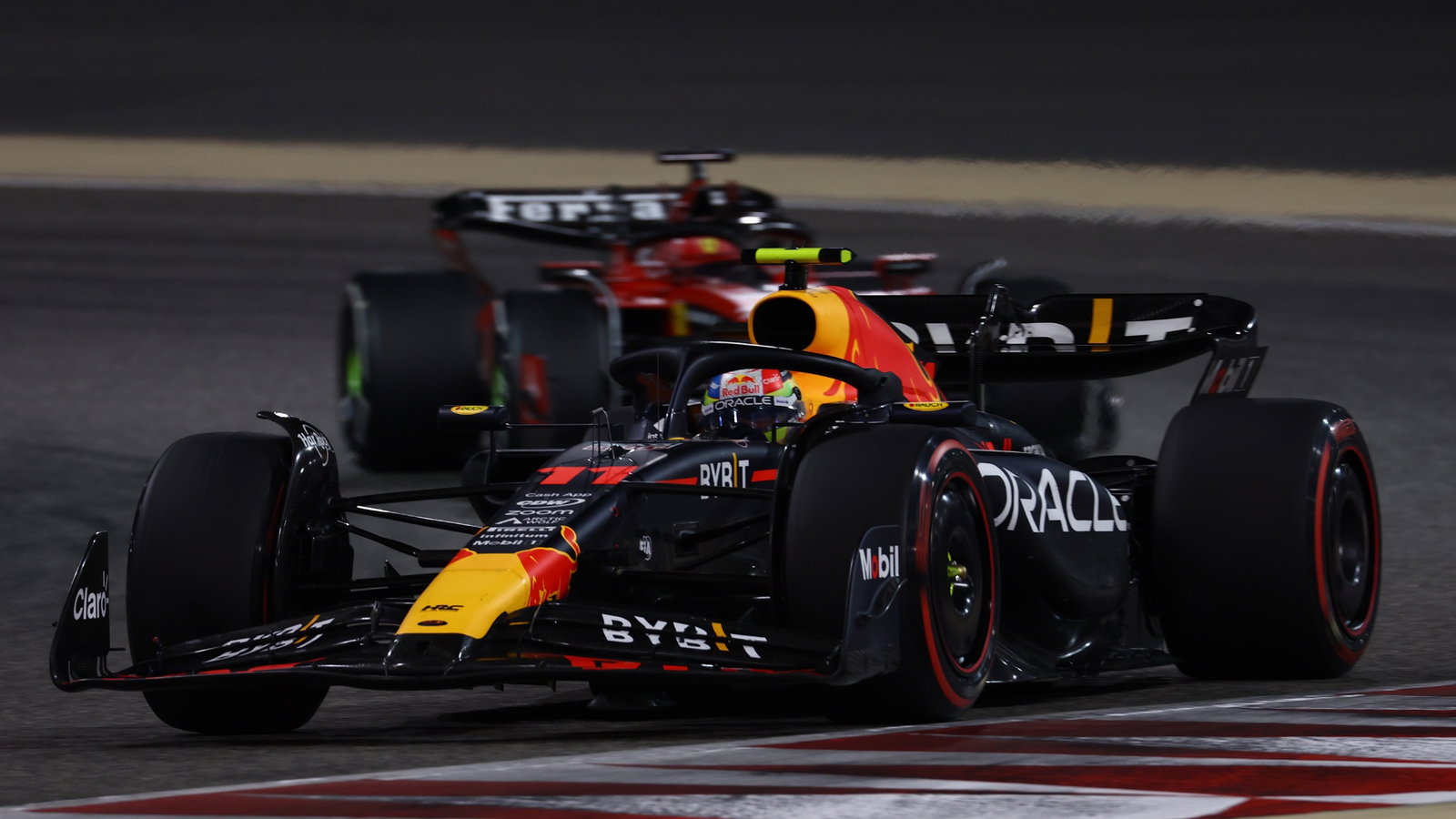 Sergio Perez (MEX) Red Bull Racing RB19. Formula 1 World Championship, Rd 1, Bahrain Grand Prix, Sakhir, Bahrain, Race
