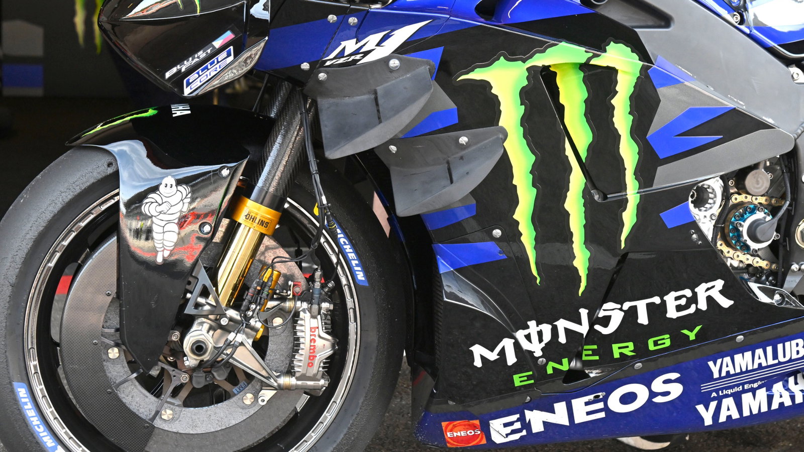 Yamaha bike, Portimao MotoGP test, 12 March