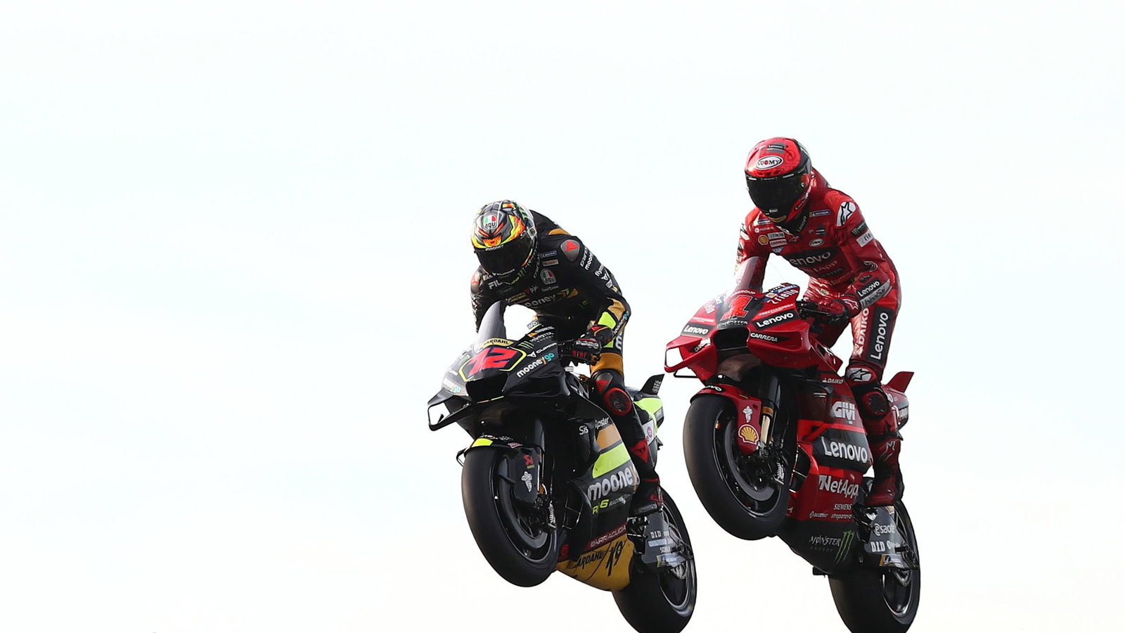 Marco Bezzecchi, Francesco Bagnaia , Portimao MotoGP test, 12 March