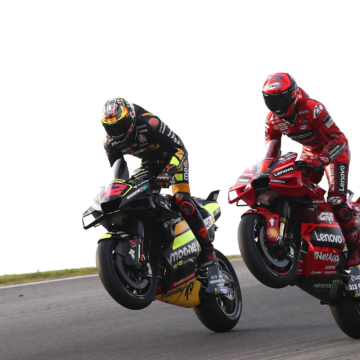 Marco Bezzecchi, Francesco Bagnaia , Portimao MotoGP test, 12 March