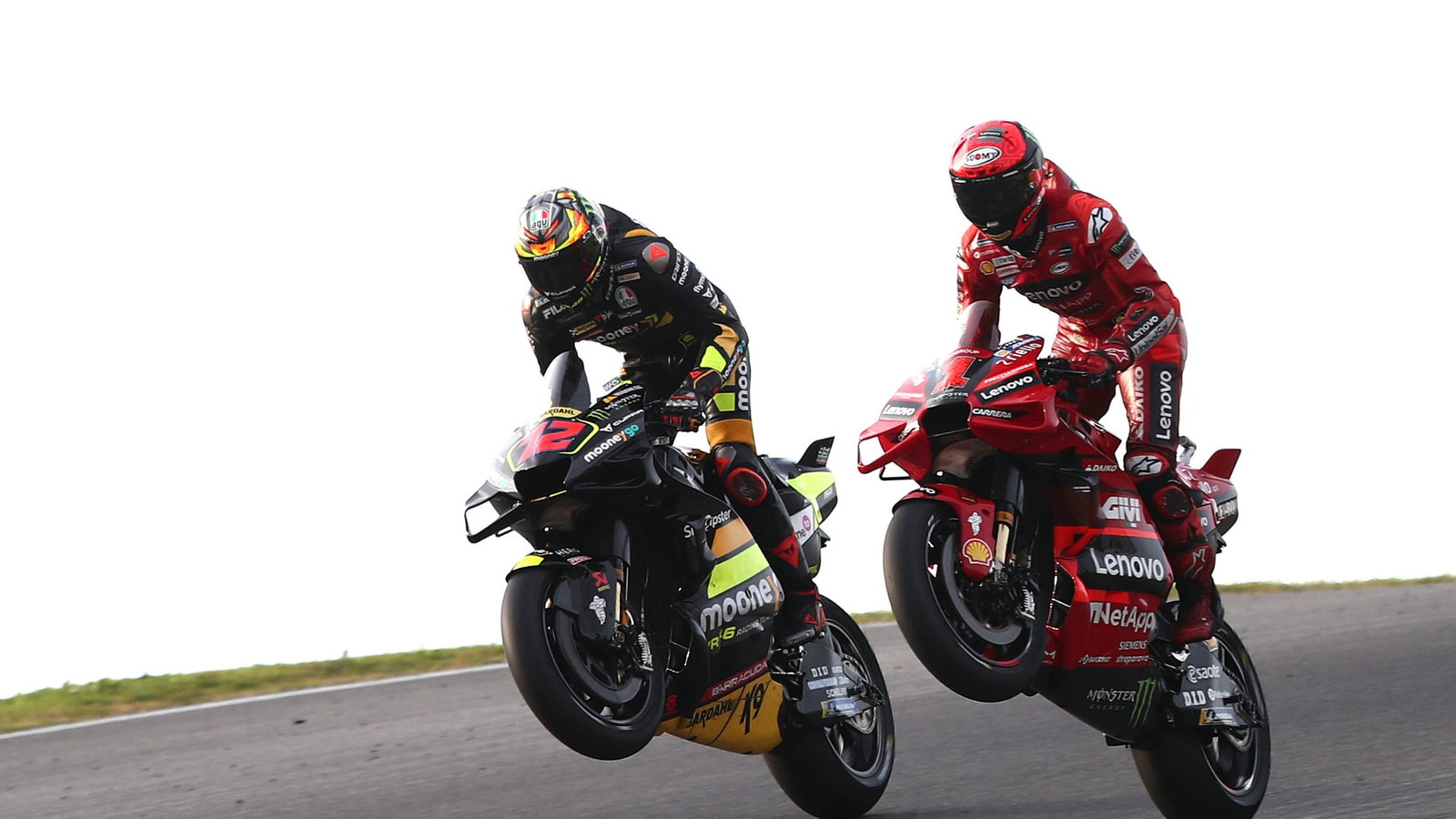 Marco Bezzecchi, Francesco Bagnaia , Portimao MotoGP test, 12 March
