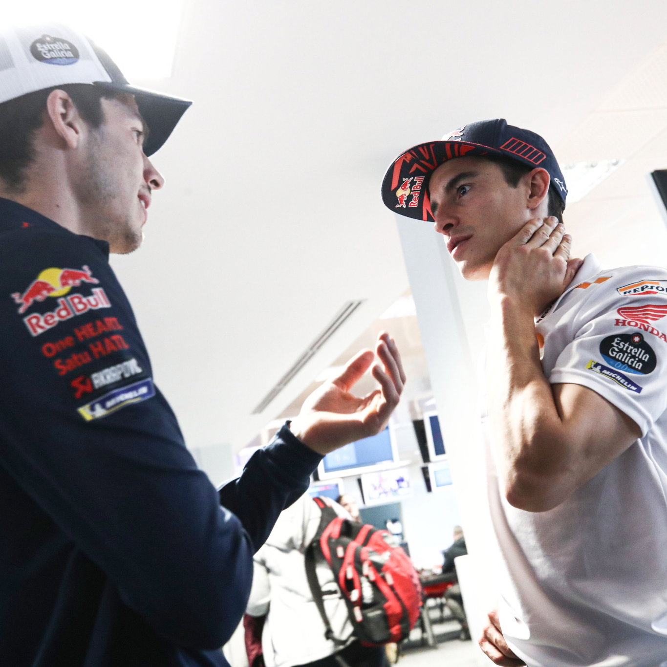 Joan Mir, Marc Marquez, Portimao MotoGP test, 12 March