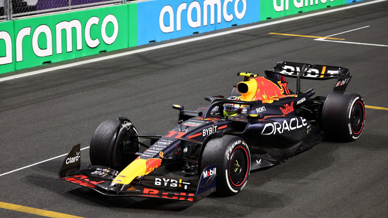 1st place for Sergio Perez (MEX) Red Bull Racing. Formula 1 World Championship, Rd 2, Saudi Arabian Grand Prix, Jeddah,