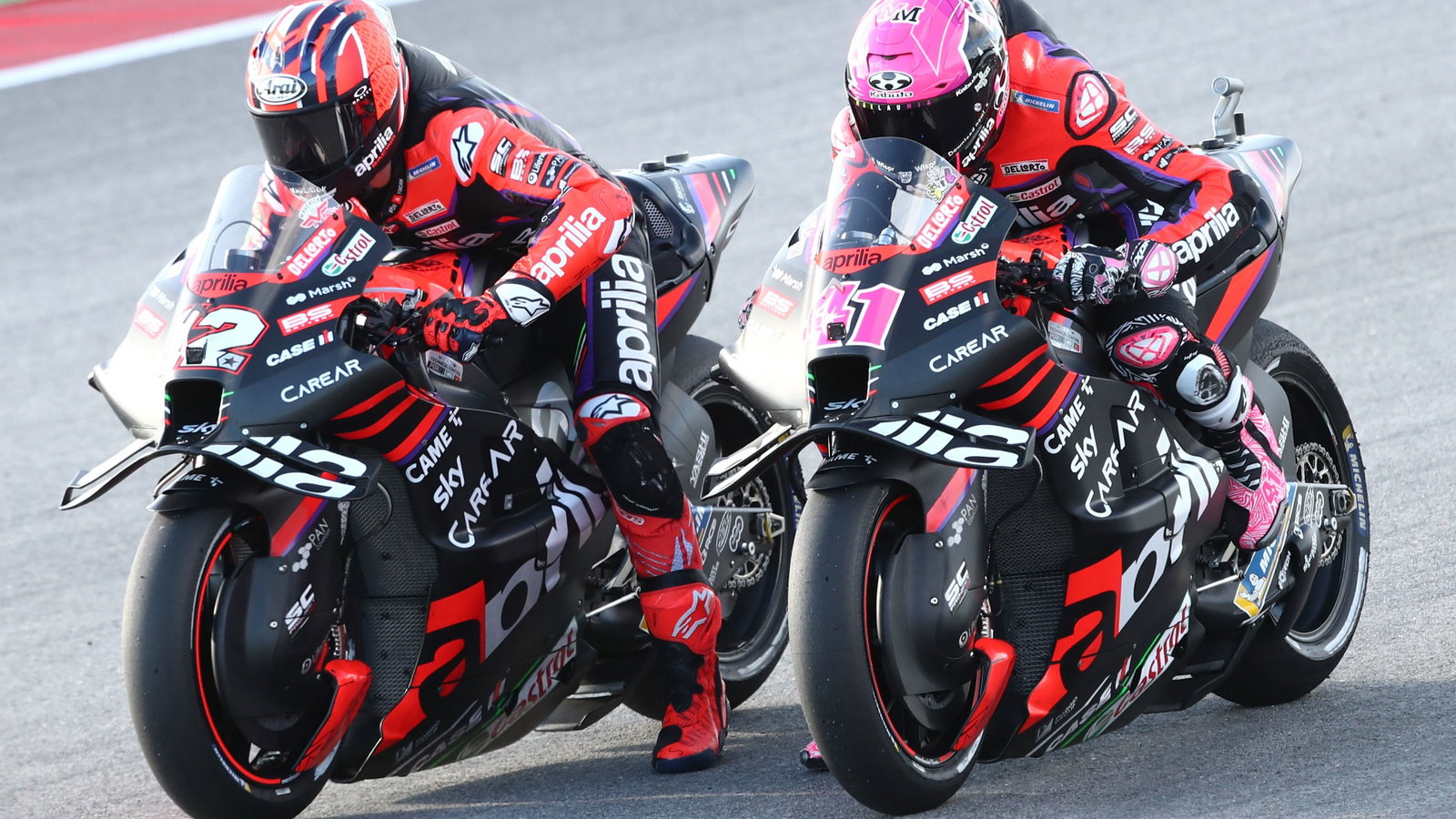 Maverick Vinales, Aleix Espargaro, Aprilia MotoGP Portimao 2023