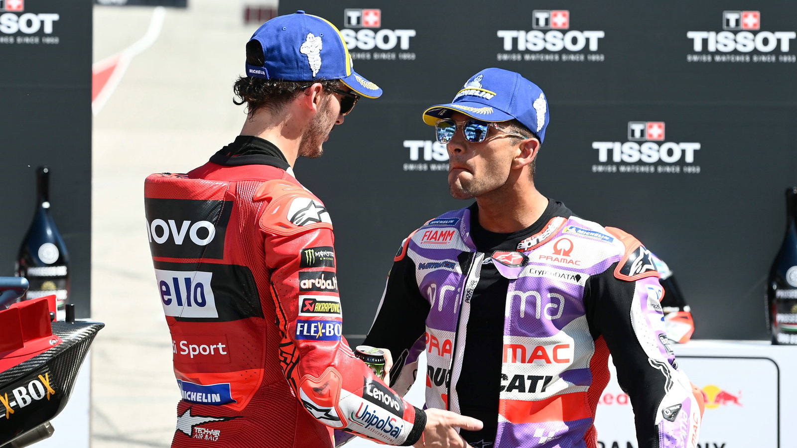 Francesco Bagnaia, Jorge Martin, Sprint race, Grand Prix of the Americas, 15 April