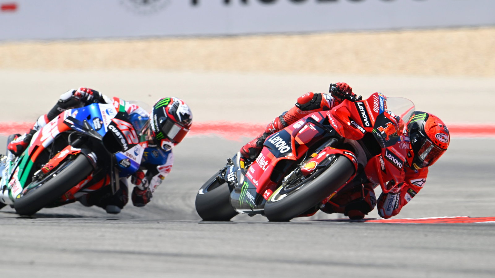 Francesco Bagnaia, MotoGP race, Grand Prix of the Americas, 16 April