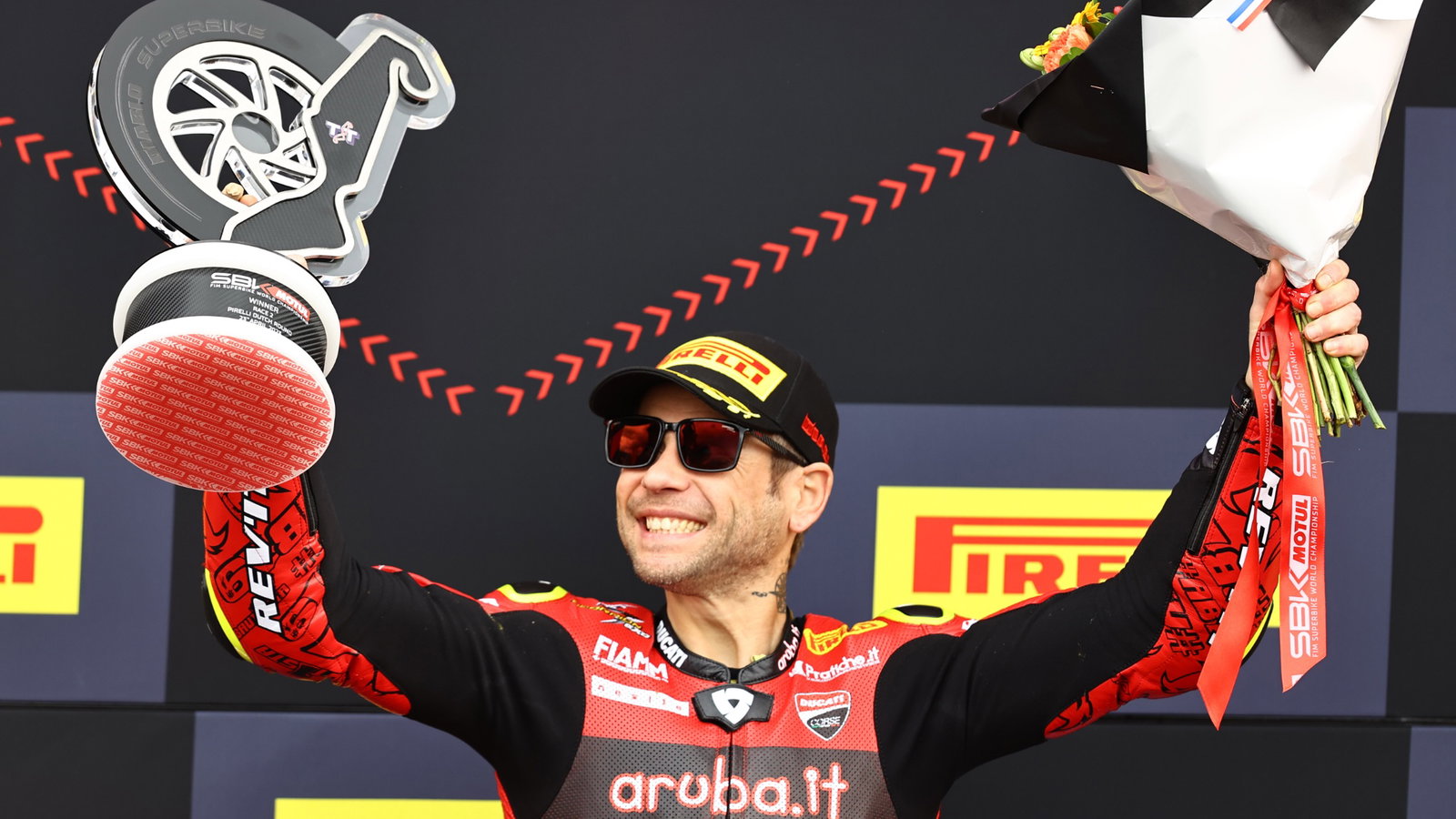 Alvaro Bautista, Dutch WorldSBK Race2, 23 April