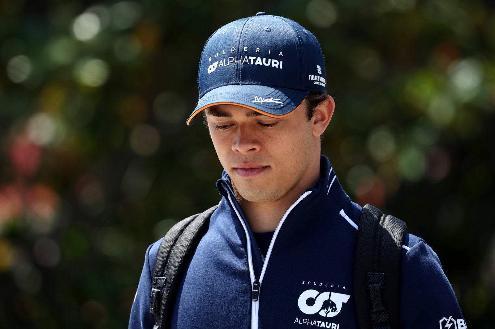 Nyck de Vries (NLD) AlphaTauri. Kejuaraan Dunia Formula 1, Rd 4, Grand Prix Azerbaijan, Sirkuit Jalan Baku,