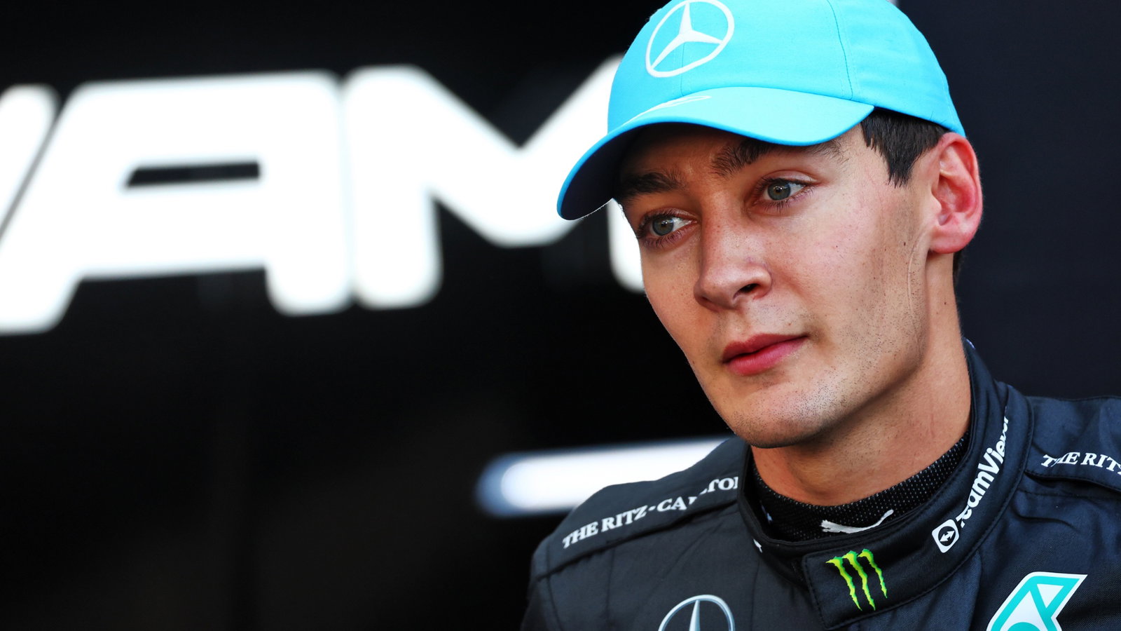 George Russell (GBR) Mercedes AMG F1. Formula 1 World Championship, Rd 4, Azerbaijan Grand Prix, Baku Street Circuit,