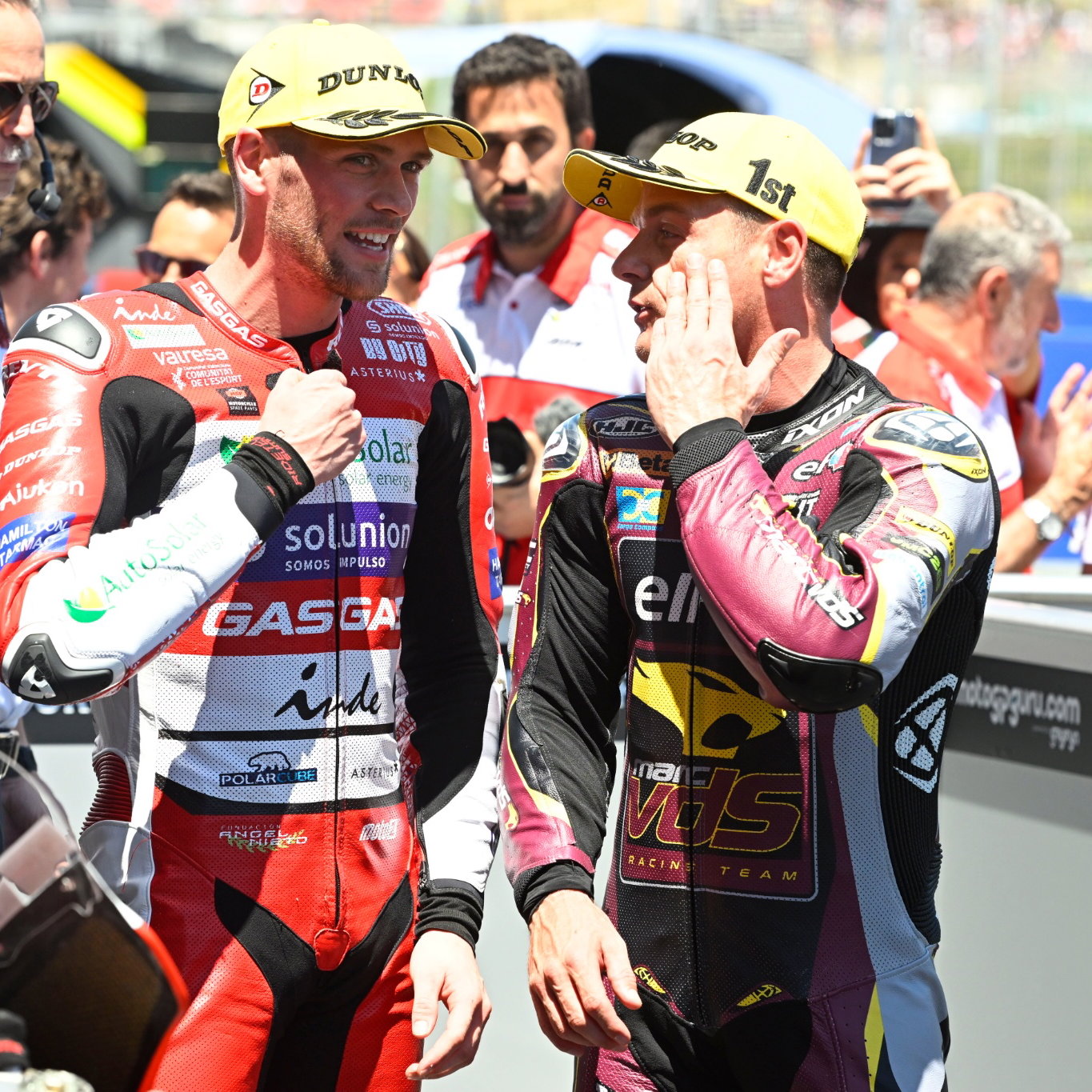 Sam Lowes, Jake Dixon, Moto2, Spanish MotoGP, 29 April