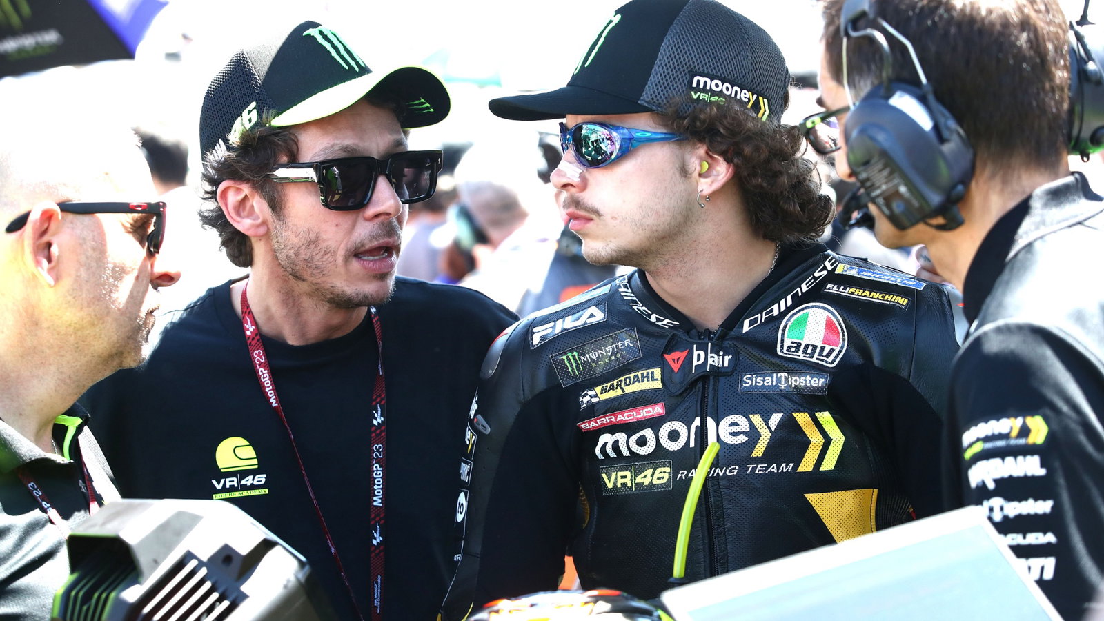 Valentino Rossi, Marco Bezzecchi, Spanish MotoGP, 29 April