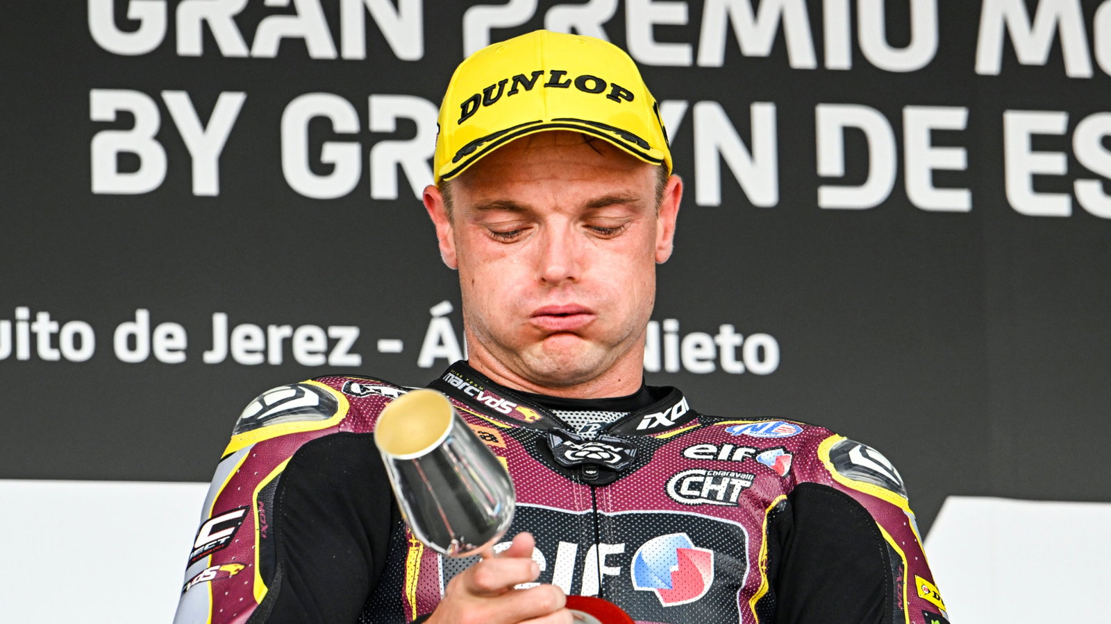Sam Lowes, Moto2 race, Spanish MotoGP, 30 April