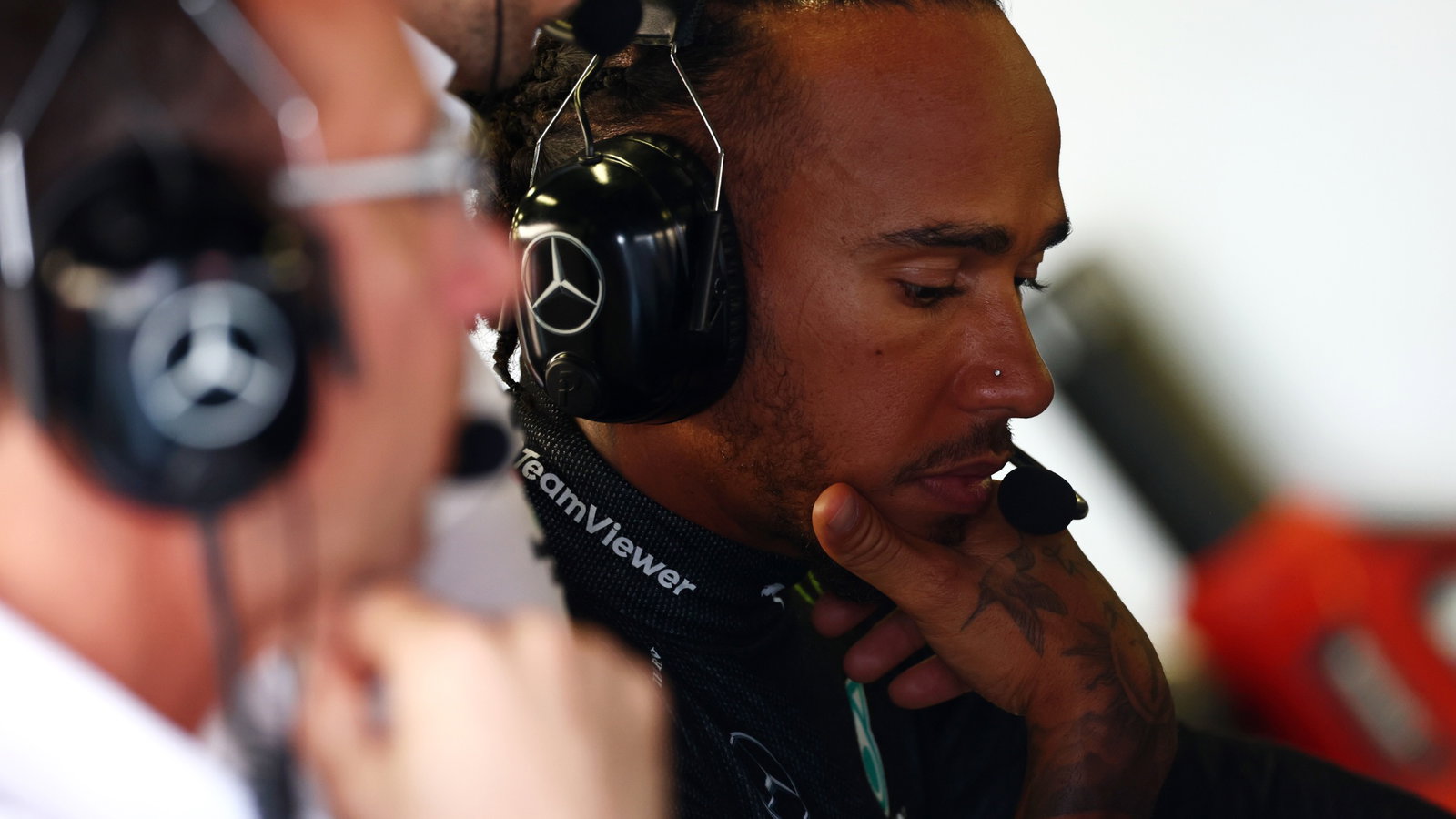 Lewis Hamilton (GBR) Mercedes AMG F1. Formula 1 World Championship, Rd 4, Azerbaijan Grand Prix, Baku Street Circuit,