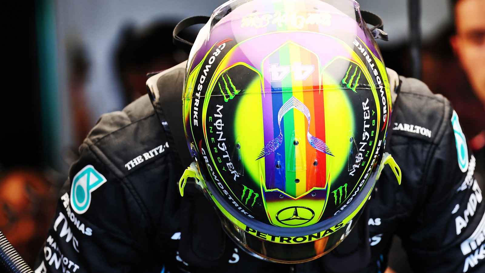 Lewis Hamilton (GBR) Mercedes AMG F1 W14. Formula 1 World Championship, Rd 5, Miami Grand Prix, Miami, Florida, USA,