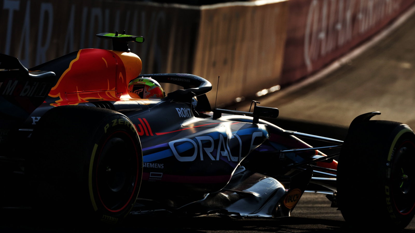Sergio Perez (MEX) Red Bull Racing RB19. Formula 1 World Championship, Rd 5, Miami Grand Prix, Miami, Florida, USA,