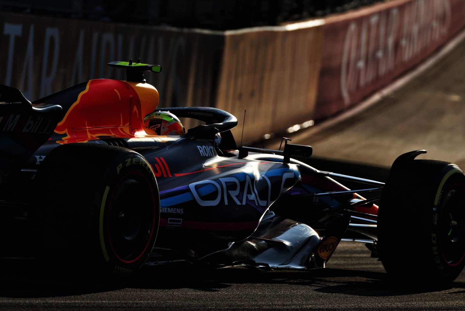 Sergio Perez (MEX) Red Bull Racing RB19. Formula 1 World Championship, Rd 5, Miami Grand Prix, Miami, Florida, USA,