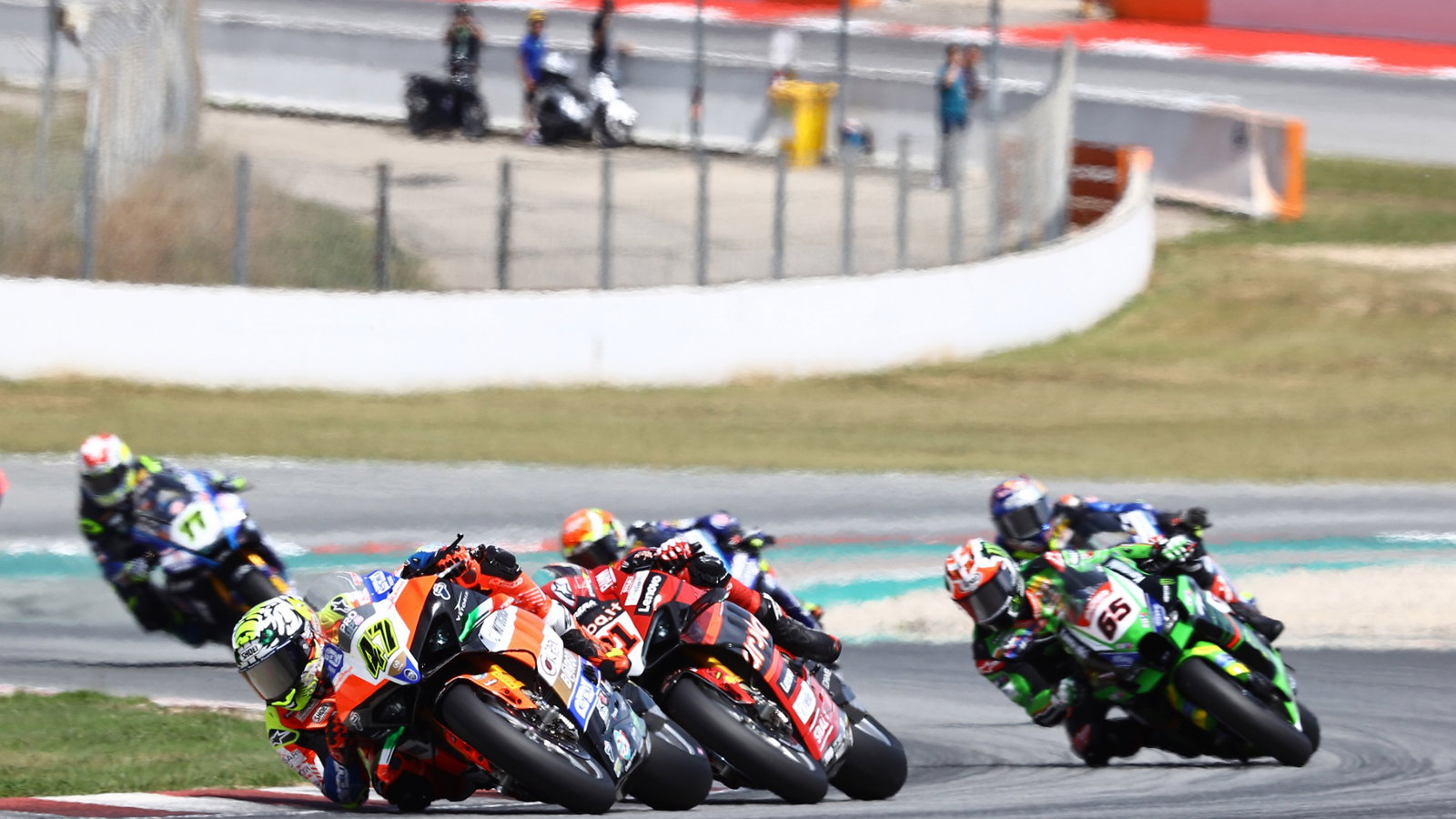 Axel Bassani, Michael Ruben Rinaldi Ducati WorldSBK Catalunya