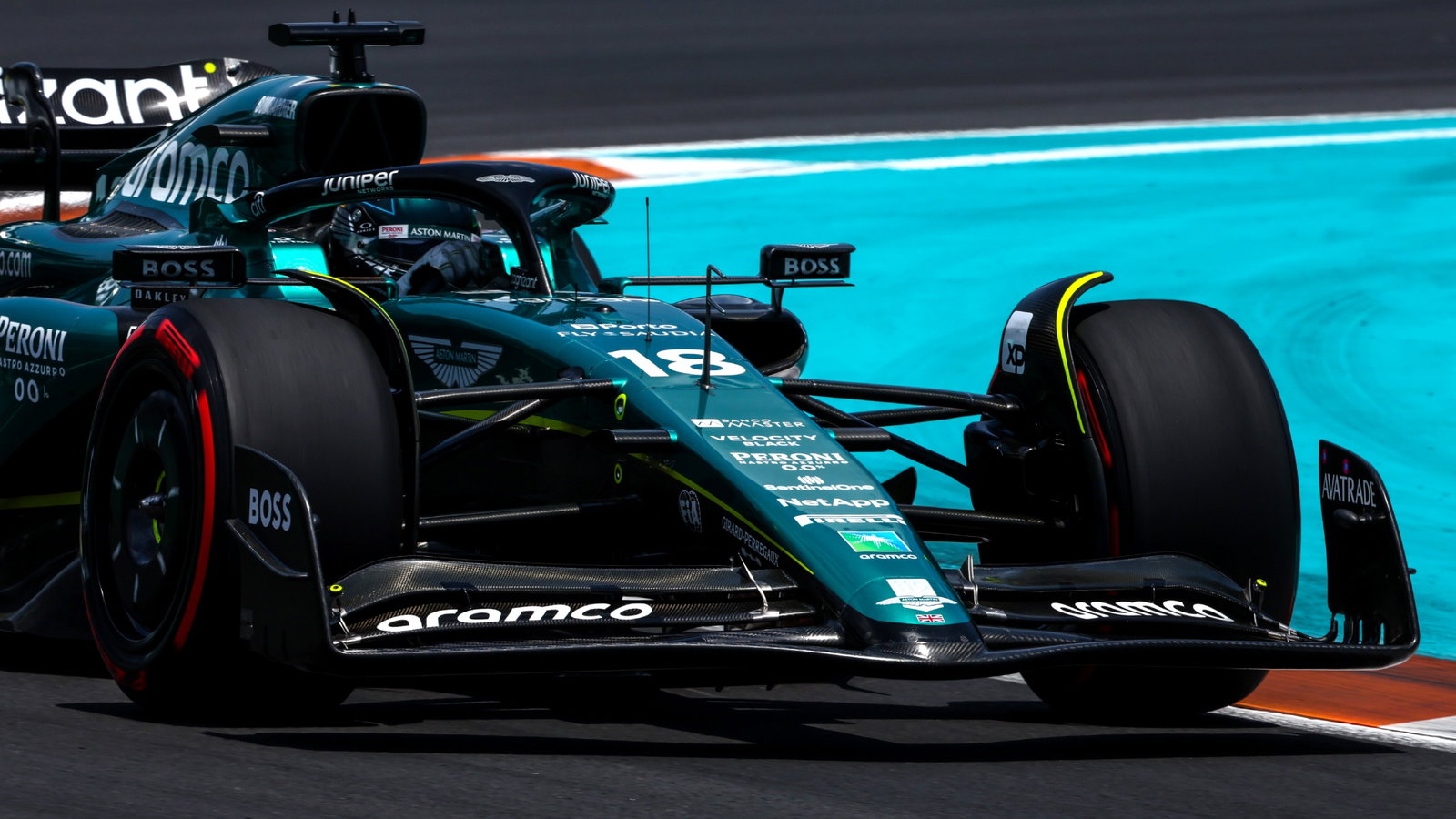 Lance Stroll (CDN), Aston Martin F1 Team Formula 1 World Championship, Rd 5, Miami Grand Prix, Miami, Florida, USA,