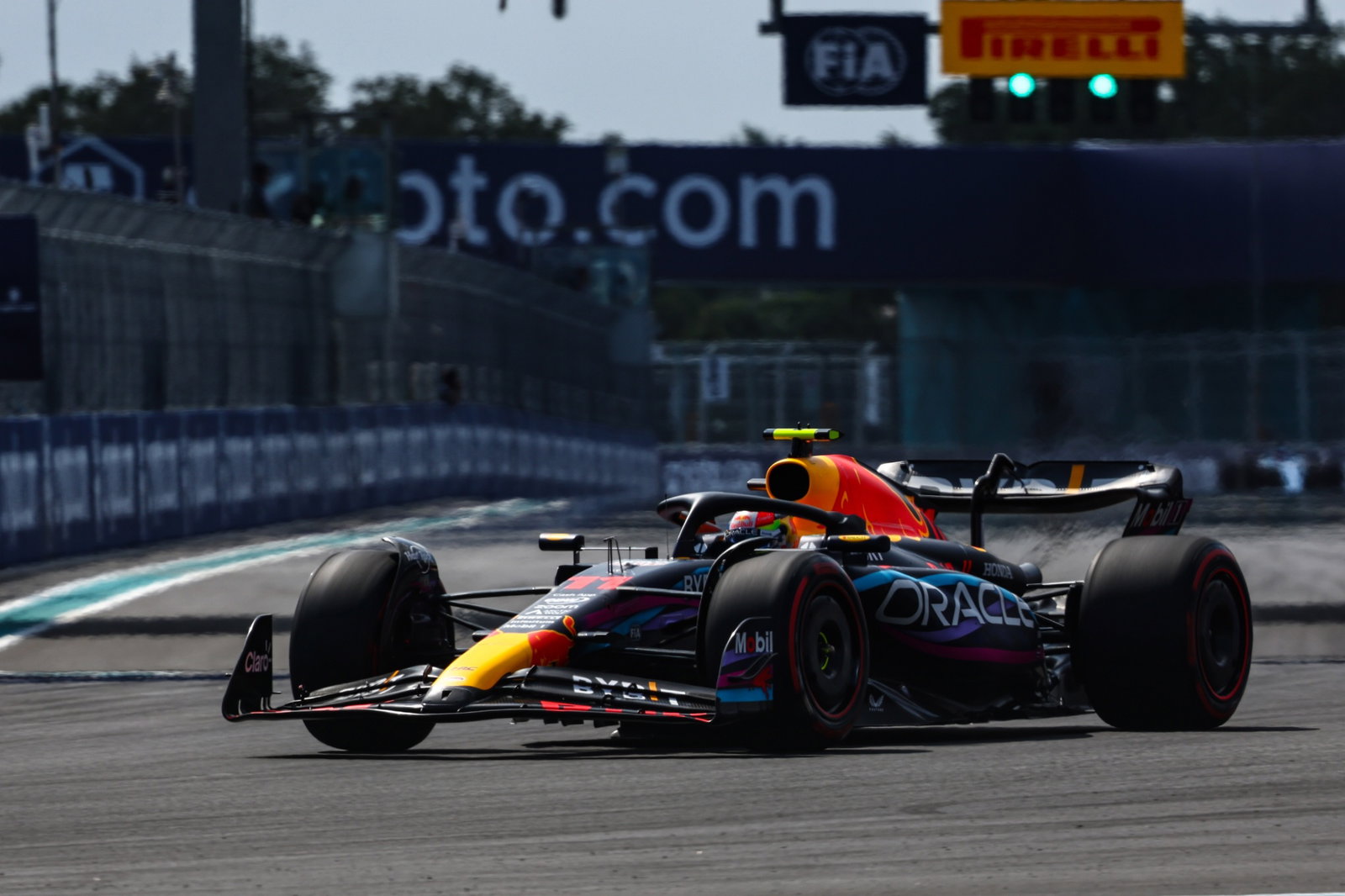 Sergio Perez (MEX), Red Bull Racing Formula 1 World Championship, Rd 5, Miami Grand Prix, Miami, Florida, USA, Qualifying