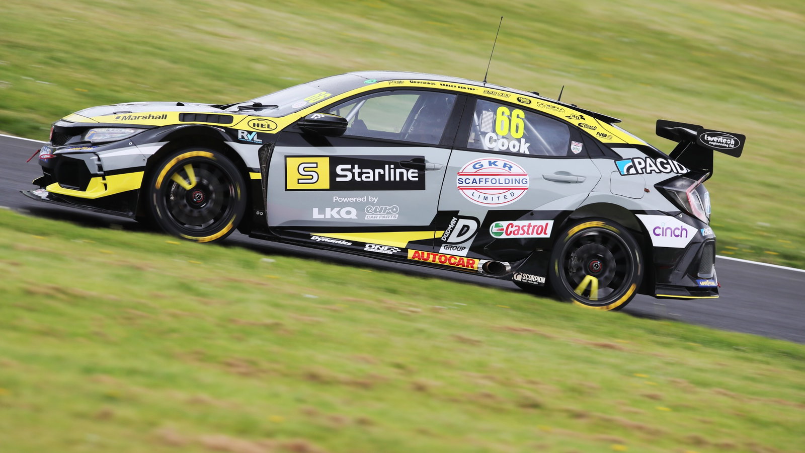 Josh Cook - One Motorsport with Starline Racing Honda Civic