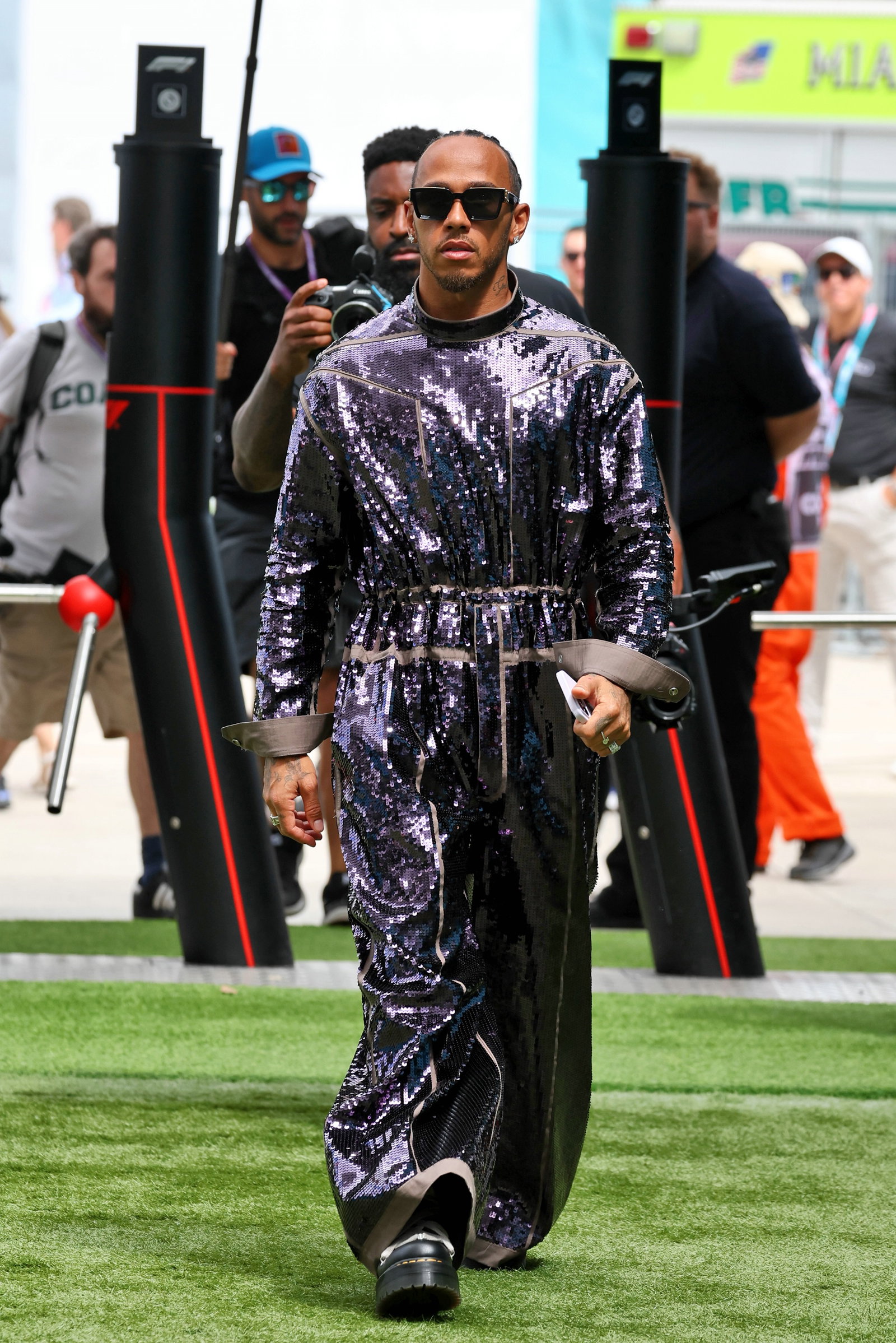 Lewis Hamilton (GBR ) Mercedes AMG F1.Kejuaraan Dunia Formula 1, Rd 5, Grand Prix Miami, Miami, Florida, AS, Balapan