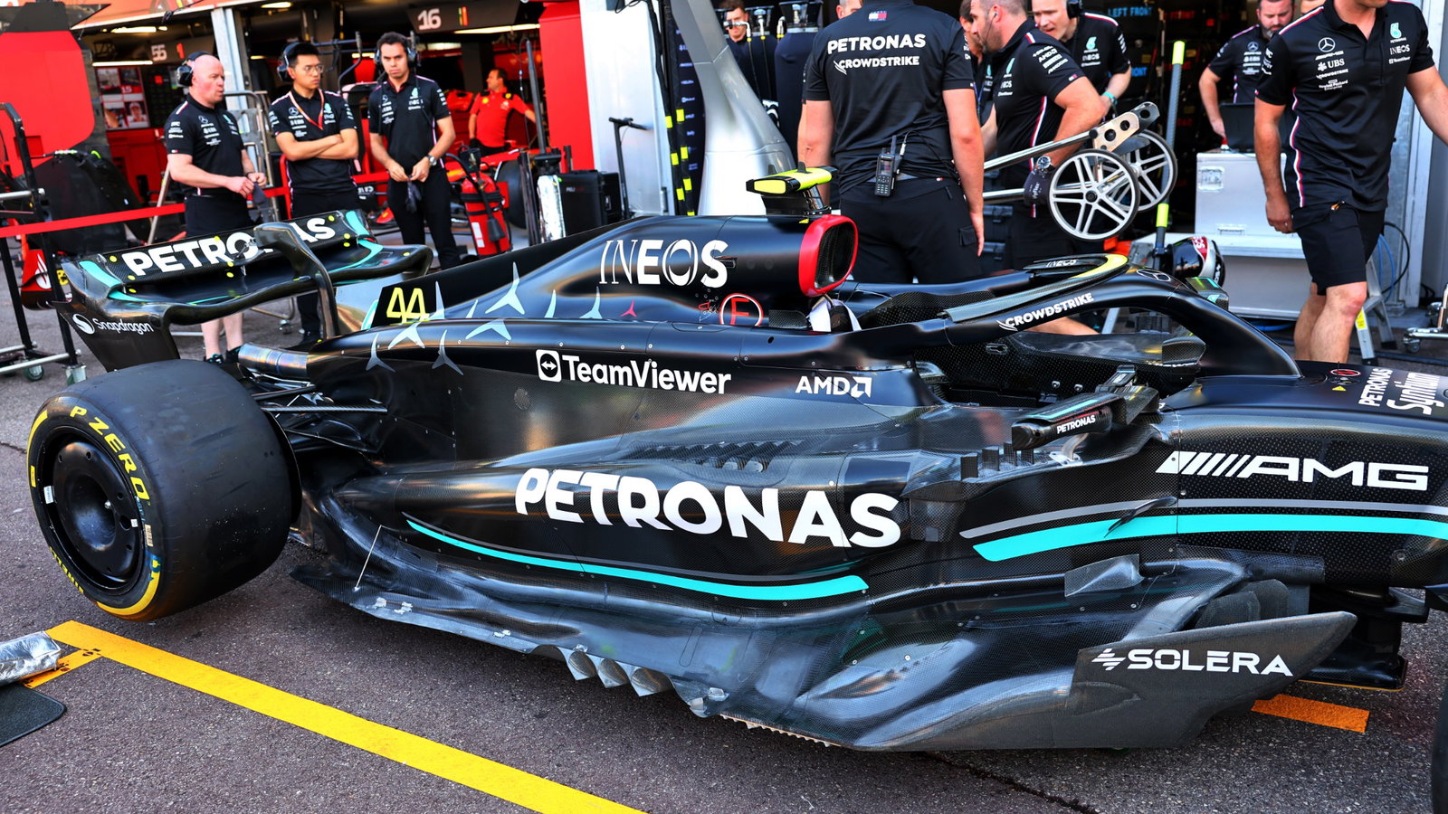 Mercedes AMG F1 W14. Formula 1 World 