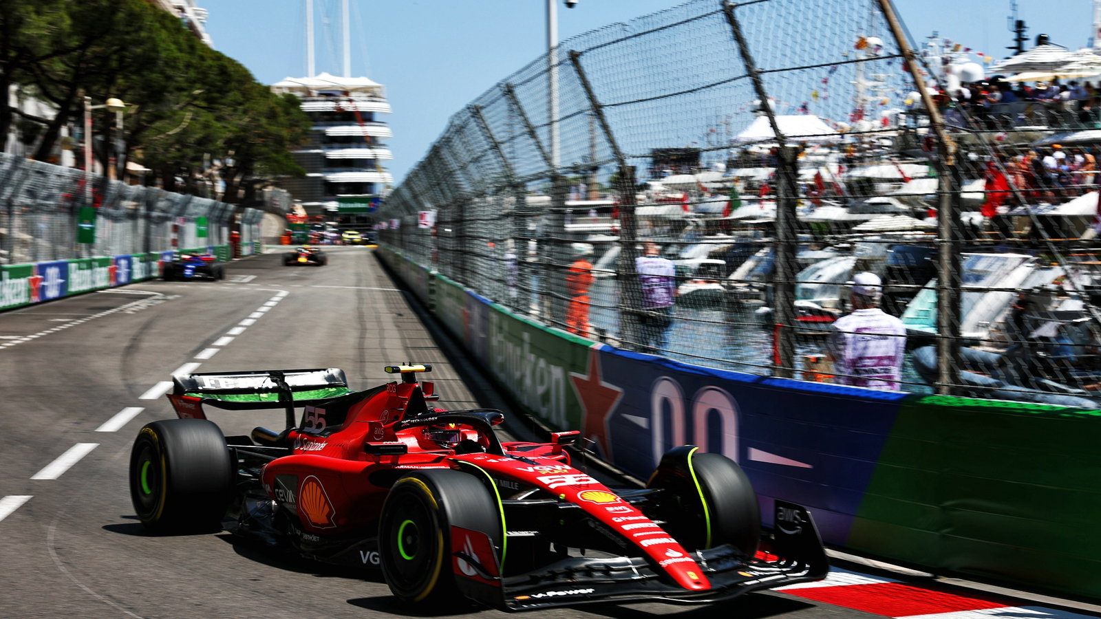 Carlos Sainz Jr (ESP) Ferrari SF-23. Formula 1 World Championship, Rd 7, Monaco Grand Prix, Monte Carlo, Monaco, Practice