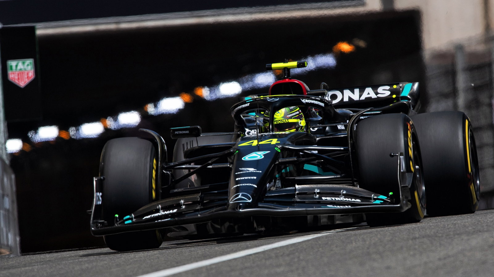 Lewis Hamilton (GBR) Mercedes AMG F1 W14. Formula 1 World Championship, Rd 7, Monaco Grand Prix, Monte Carlo, Monaco,