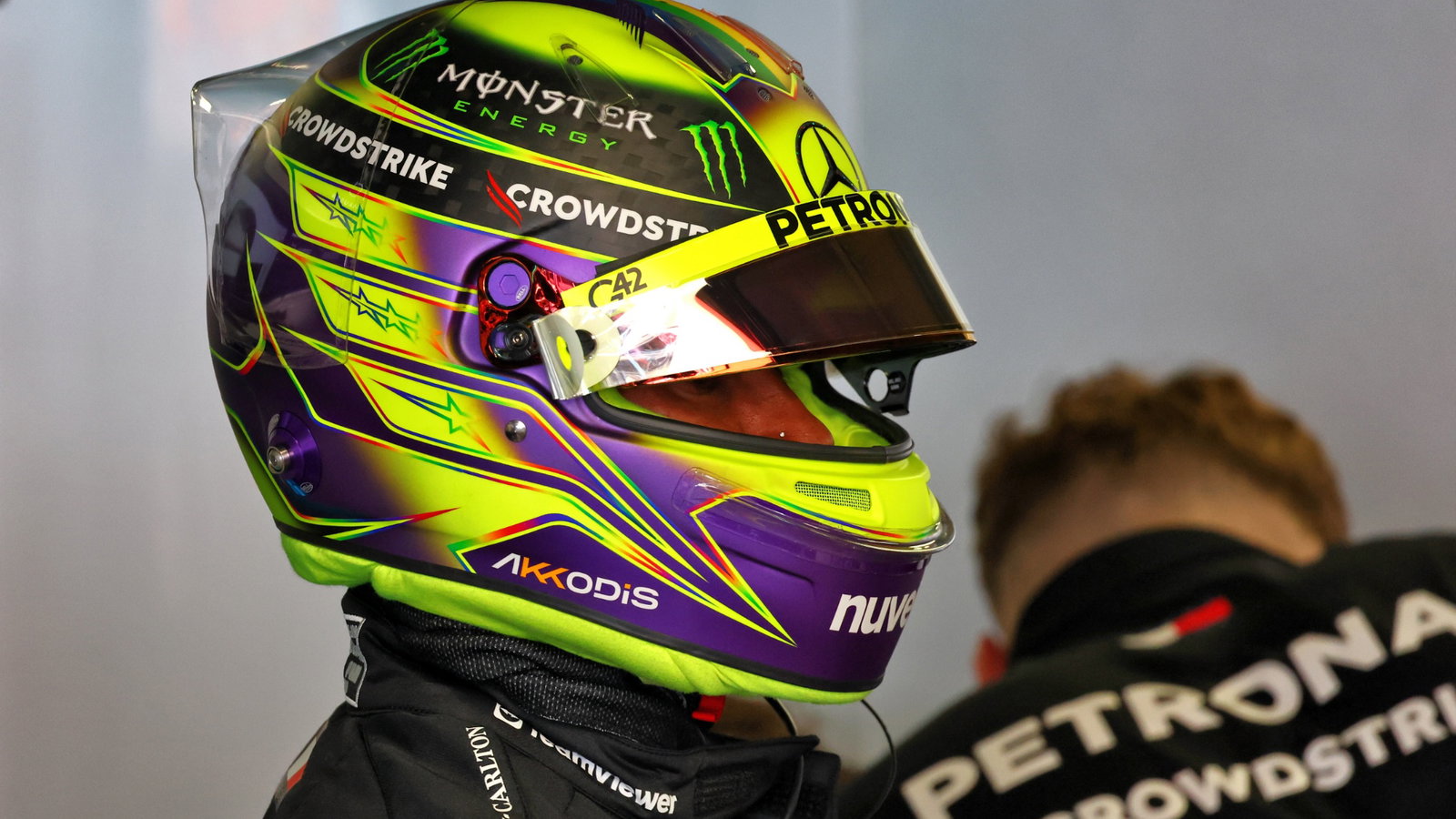 Lewis Hamilton (GBR) Merced