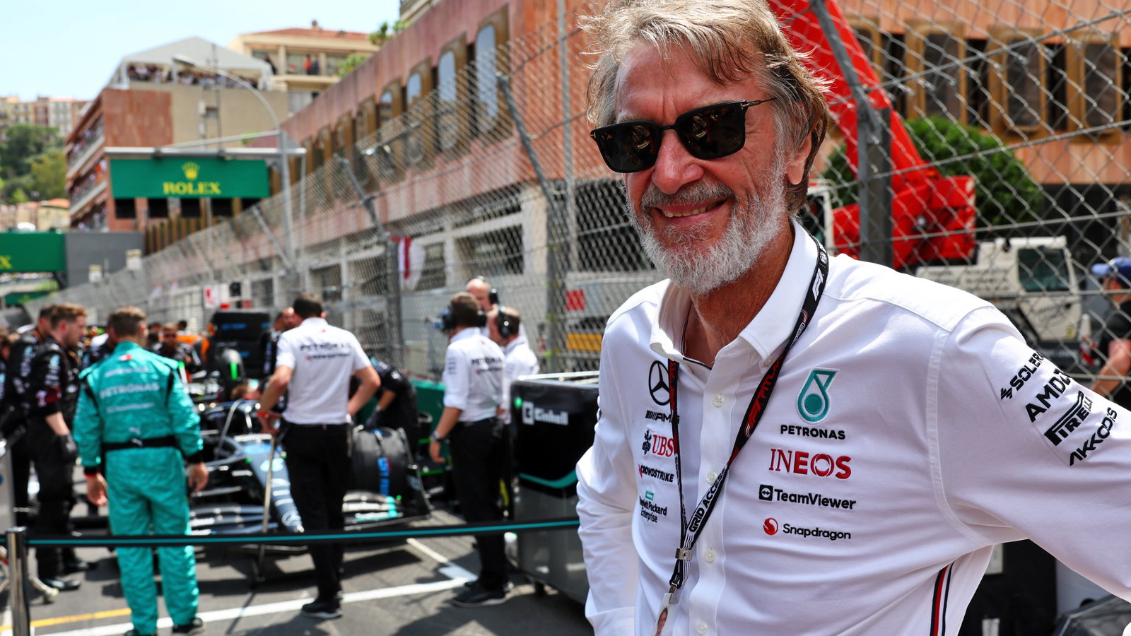 Jim Ratcliffe (GBR) Chief Executive Officer of Ineos / Mercedes AMG F1 Shareholder on the grid. Formula 1 World