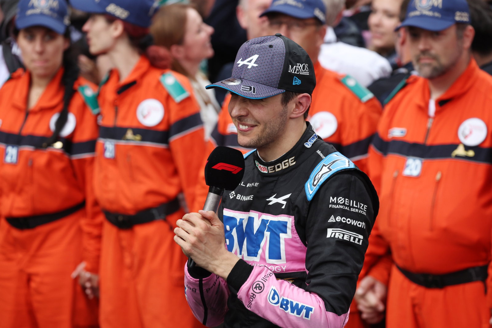 Esteban Ocon (FRA) Alpine F1 Team in parc ferme. Formula 1 World Championship, Rd 7, Monaco Grand Prix, Monte Carlo,