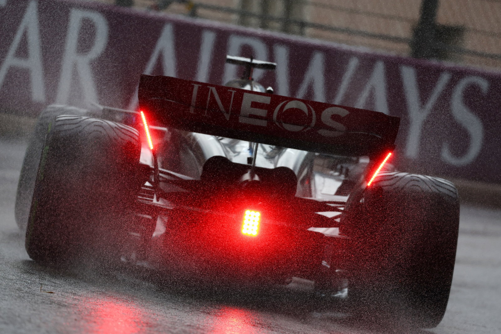 George Russell (GBR ) Mercedes AMG F1 W14.Kejuaraan Dunia Formula 1, Rd 7, Grand Prix Monako, Monte Carlo, Monako, Balapan