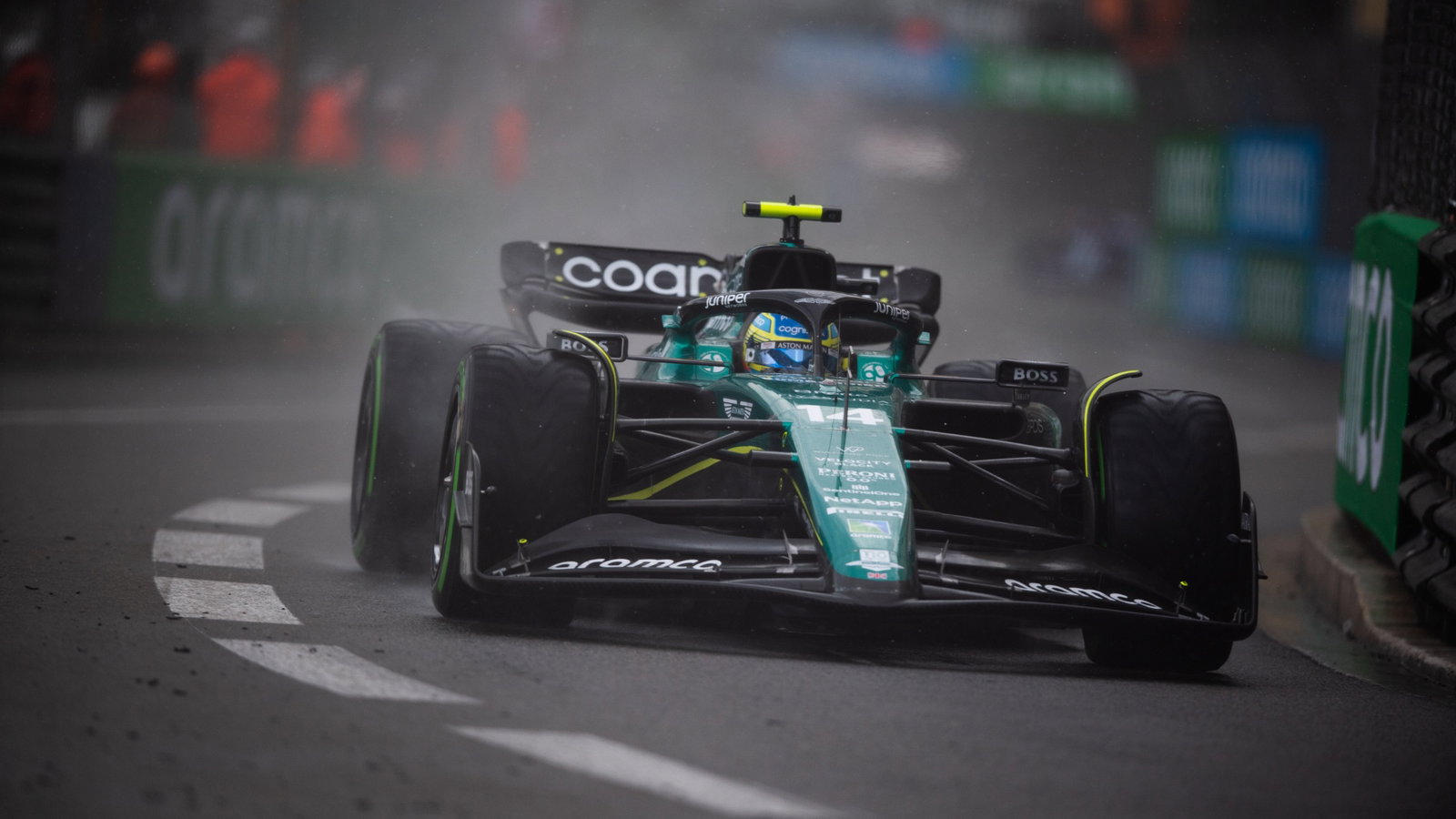 Fernando Alonso (ESP) Aston Martin F1 Team AMR23. Formula 1 World Championship, Rd 7, Monaco Grand Prix, Monte Carlo,