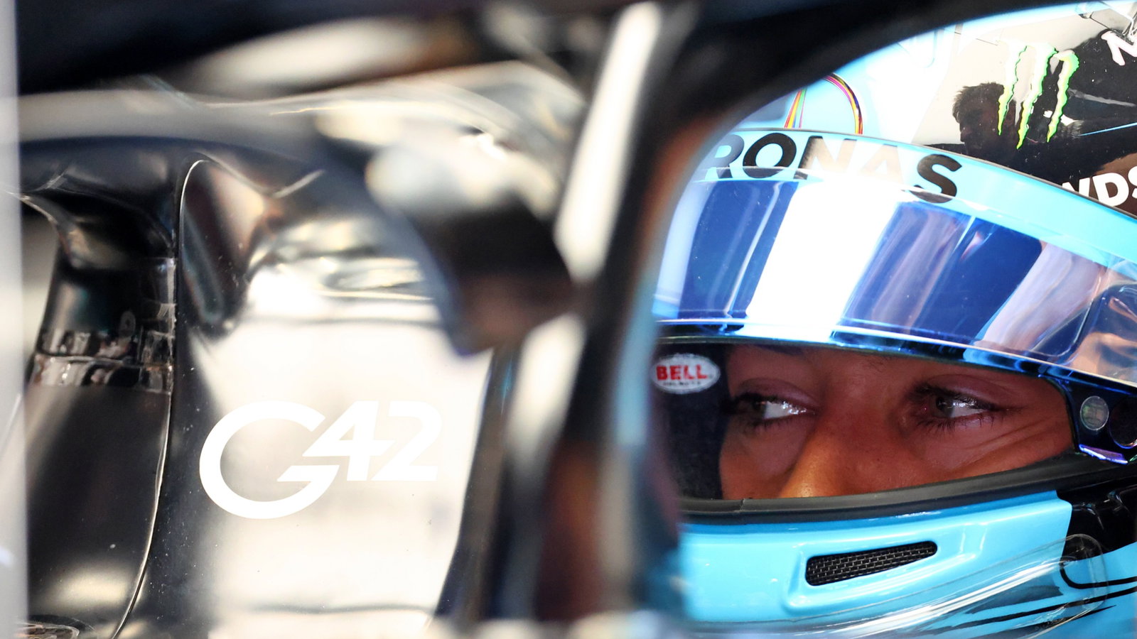 George Russell (GBR) Mercedes AMG